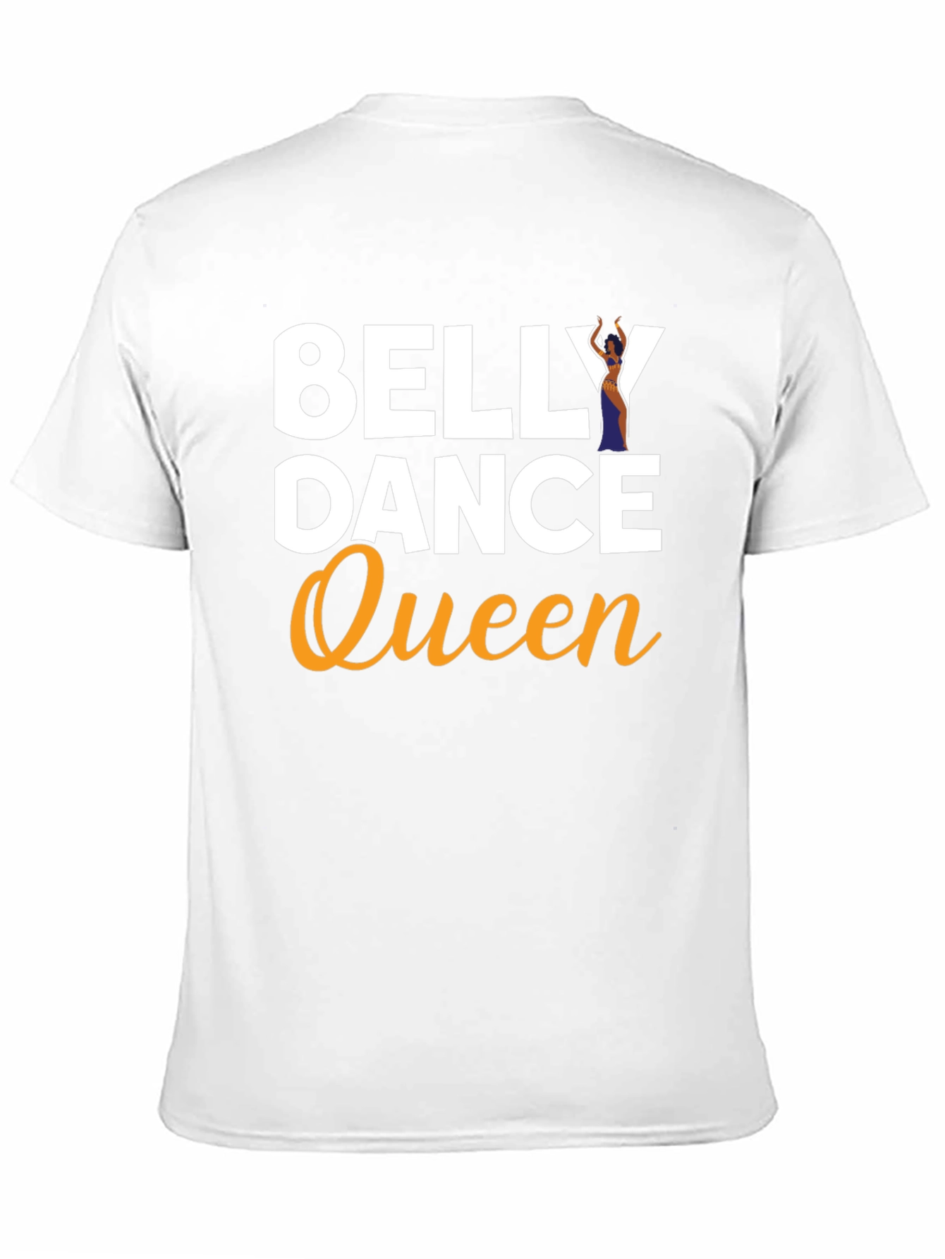 Belly Dance Queen Black Graphic T-Shirt