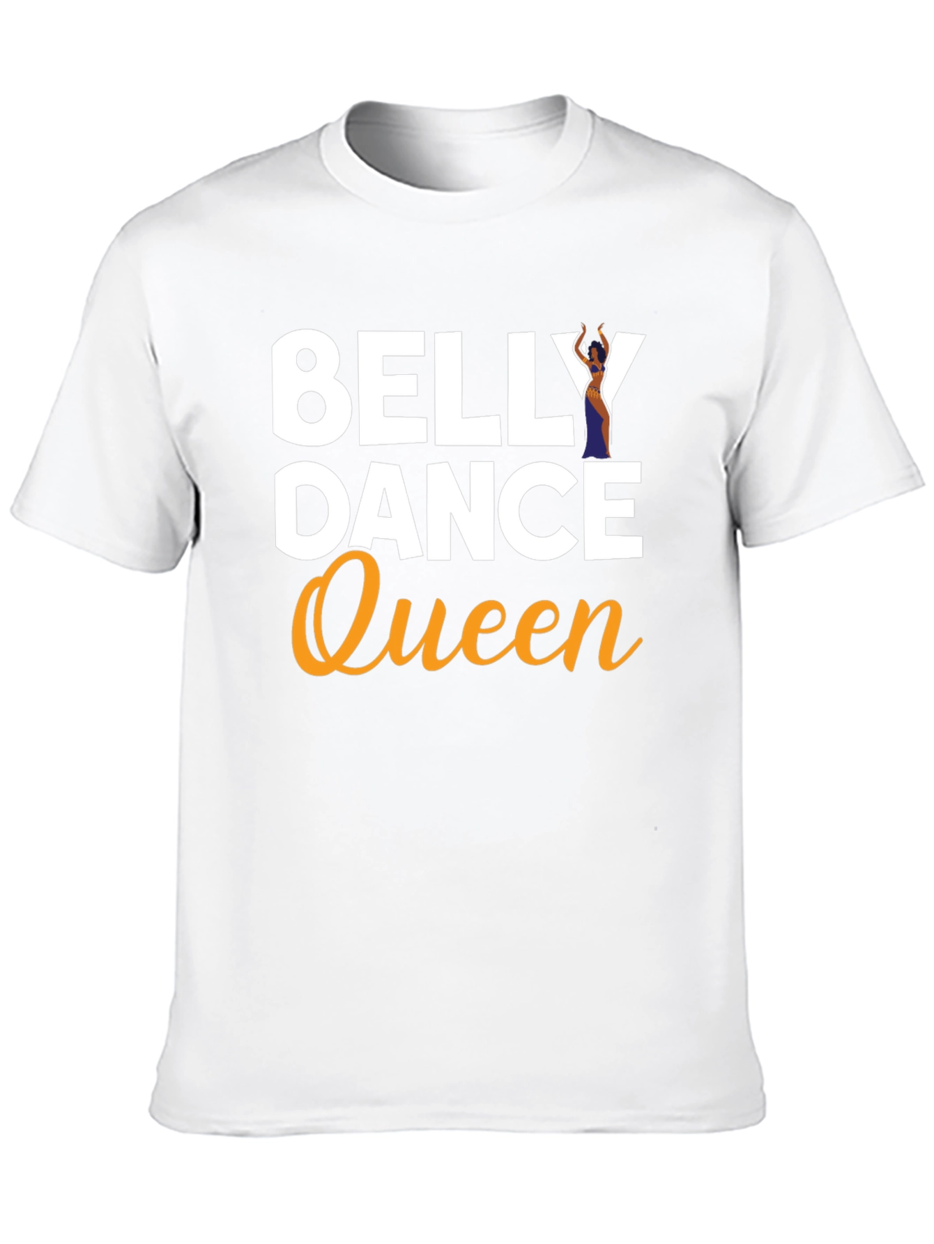 Belly Dance Queen Black Graphic T-Shirt