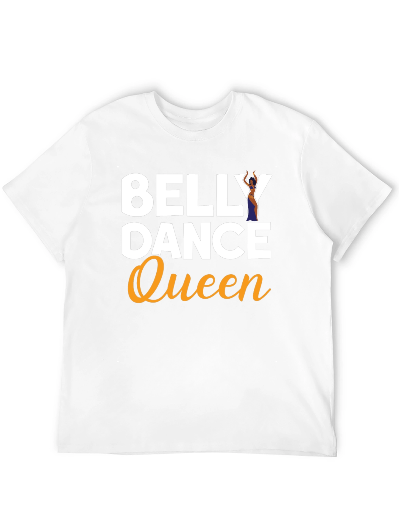 Belly Dance Queen Black Graphic T-Shirt
