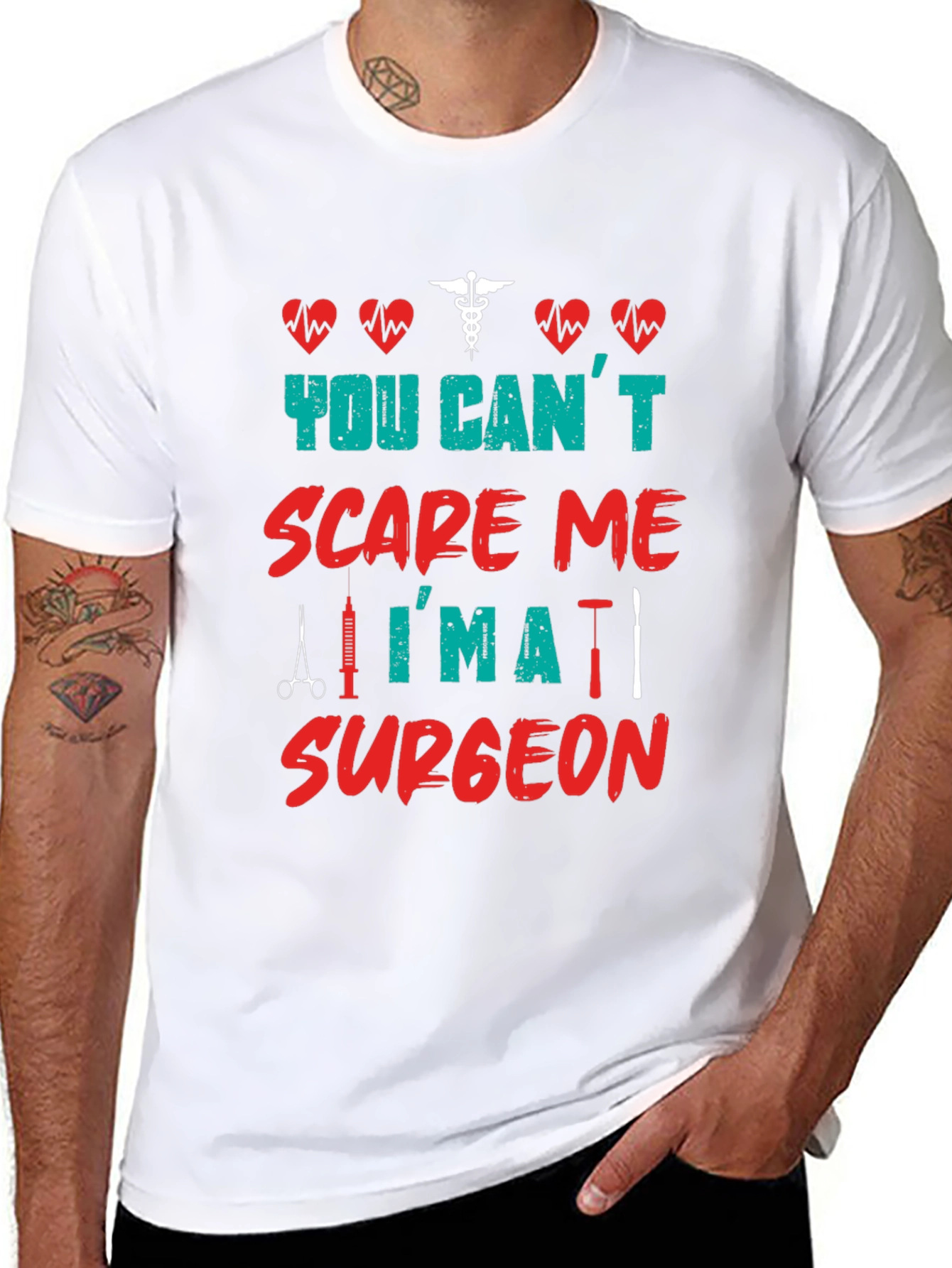 You Cant Scare Me Im a Surgeon T-Shirt