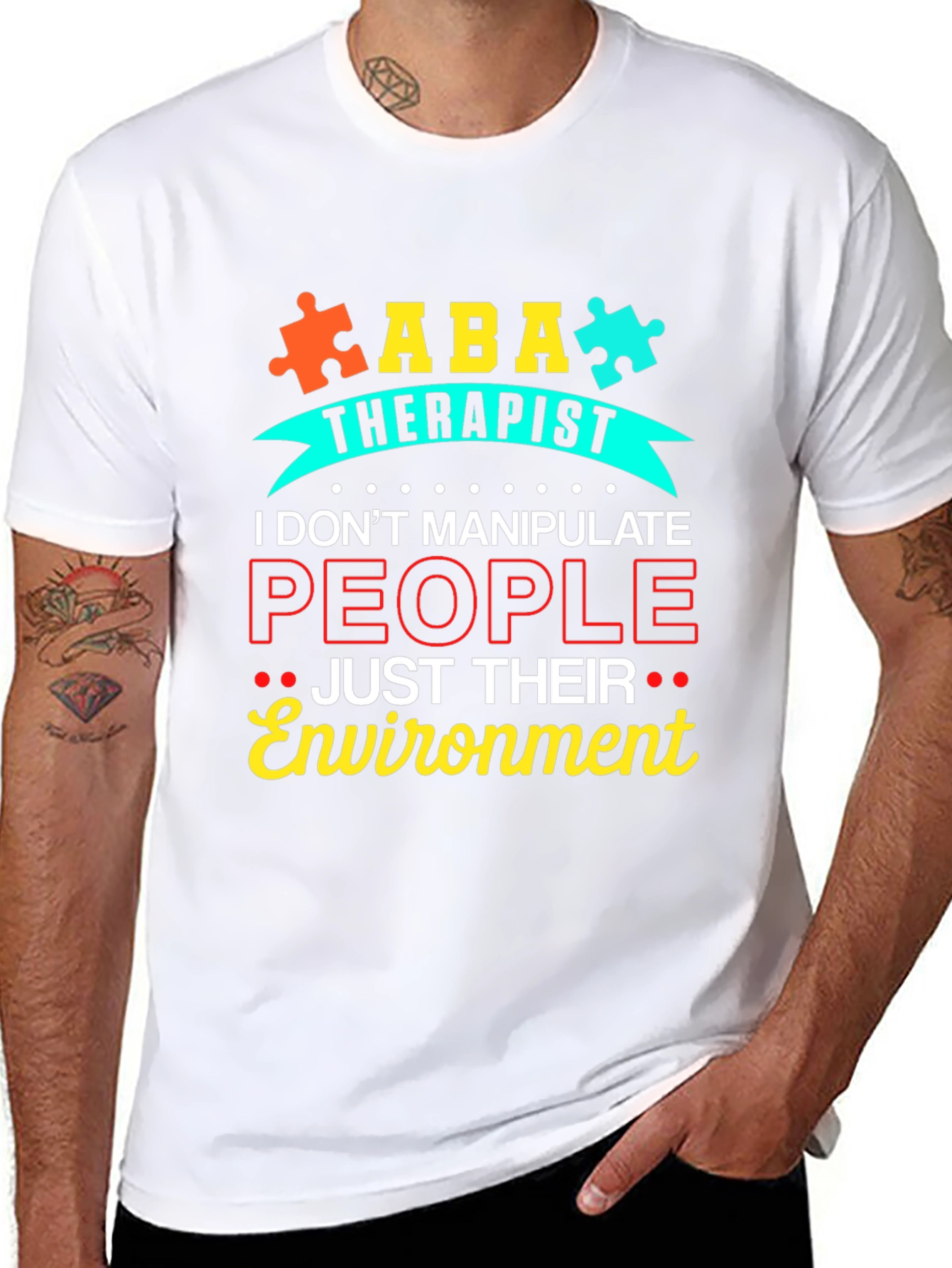 ABA Therapist Graphic T-Shirt