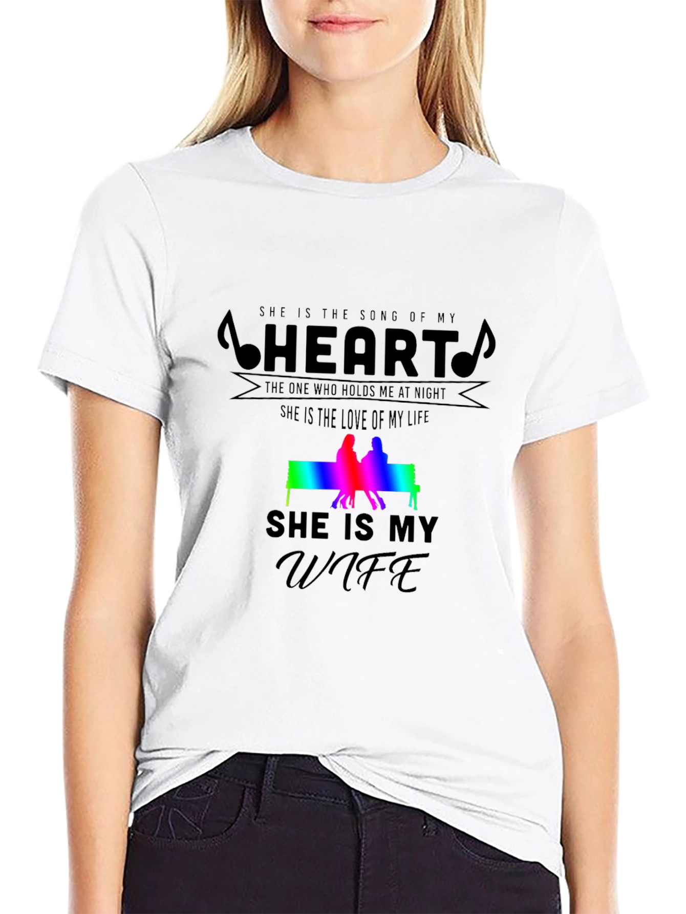 She Is My Wife T-Shirt: Song of My Heart