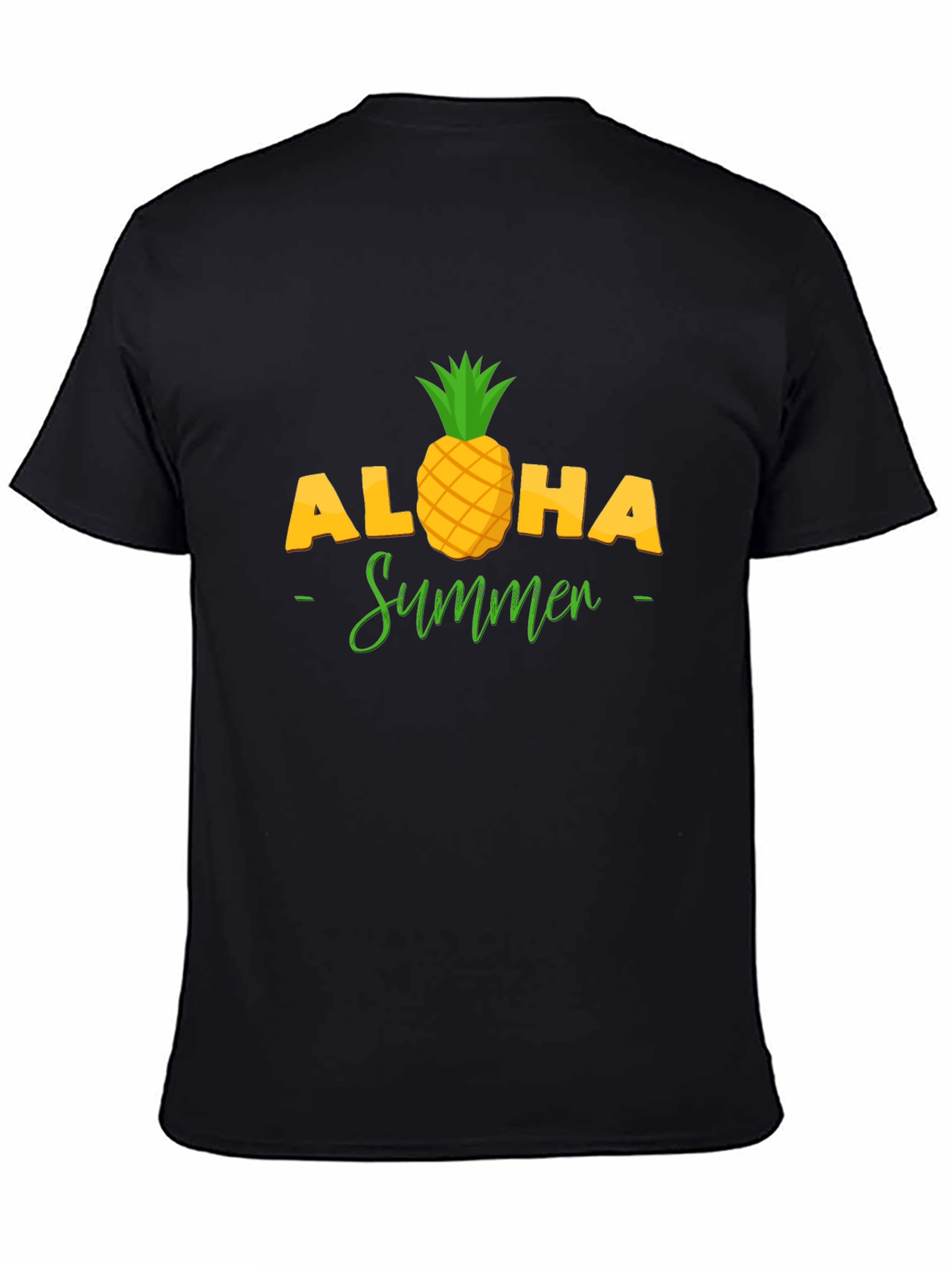 Aloha Summer Pineapple Graphic T-Shirt