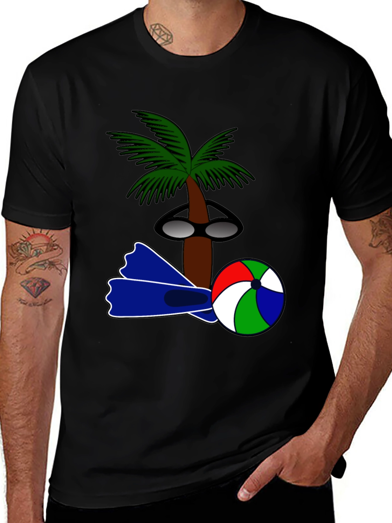 Tropical Beach T-Shirt