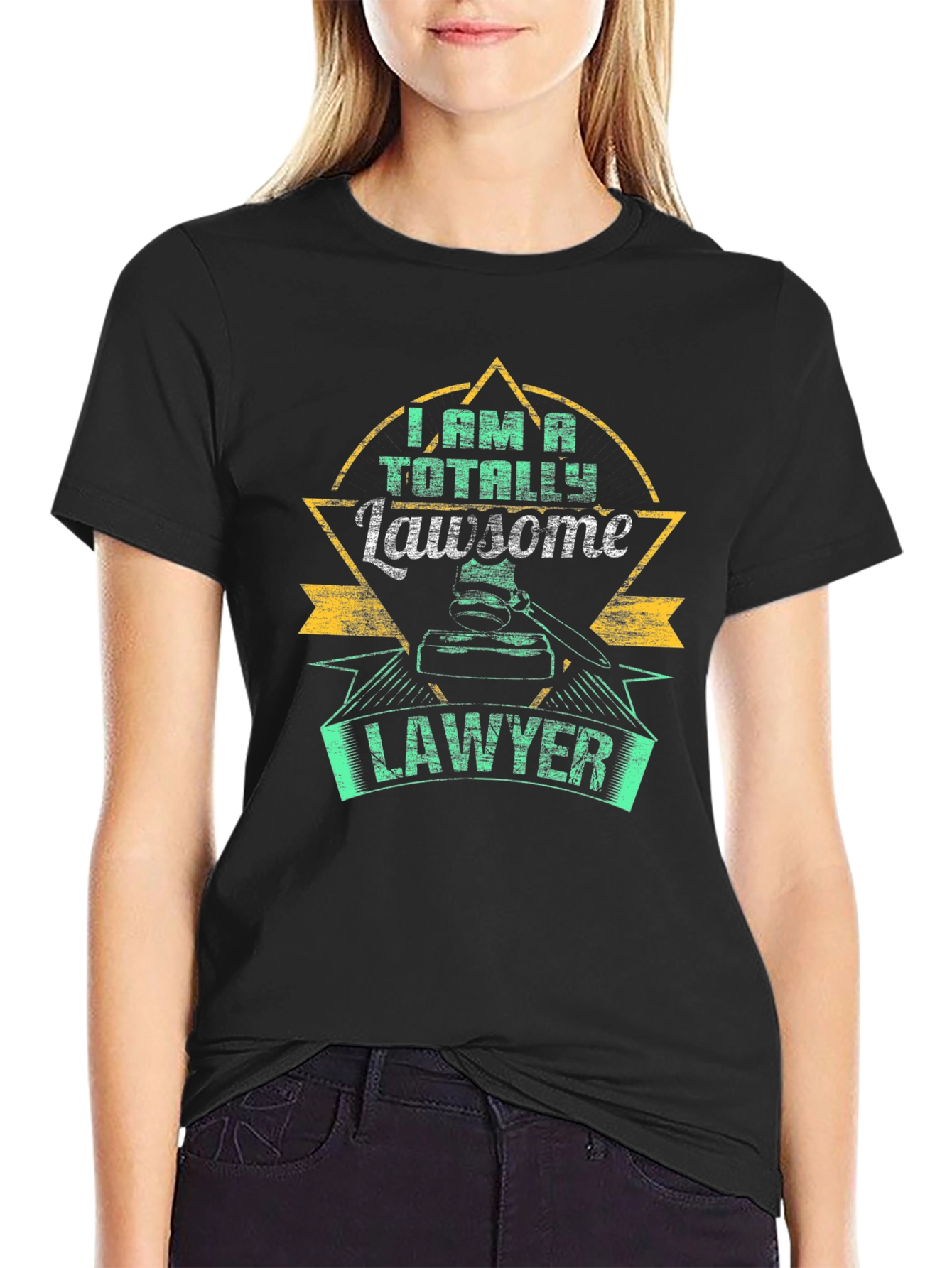Totally Lawsome Lawyer T-Shirt - Novelty Tee