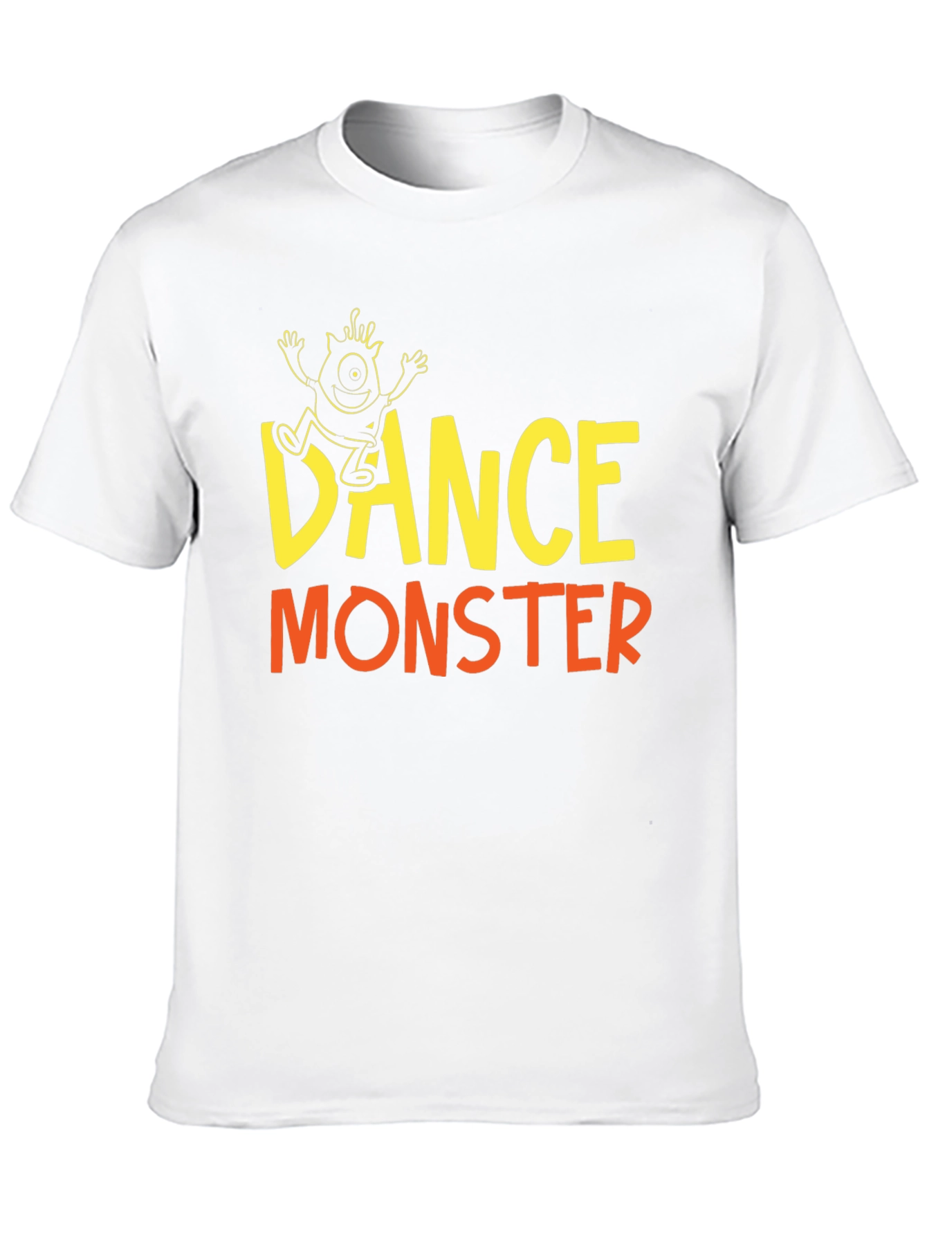 Dance Monster Graphic T-Shirt - Black Cotton Tee