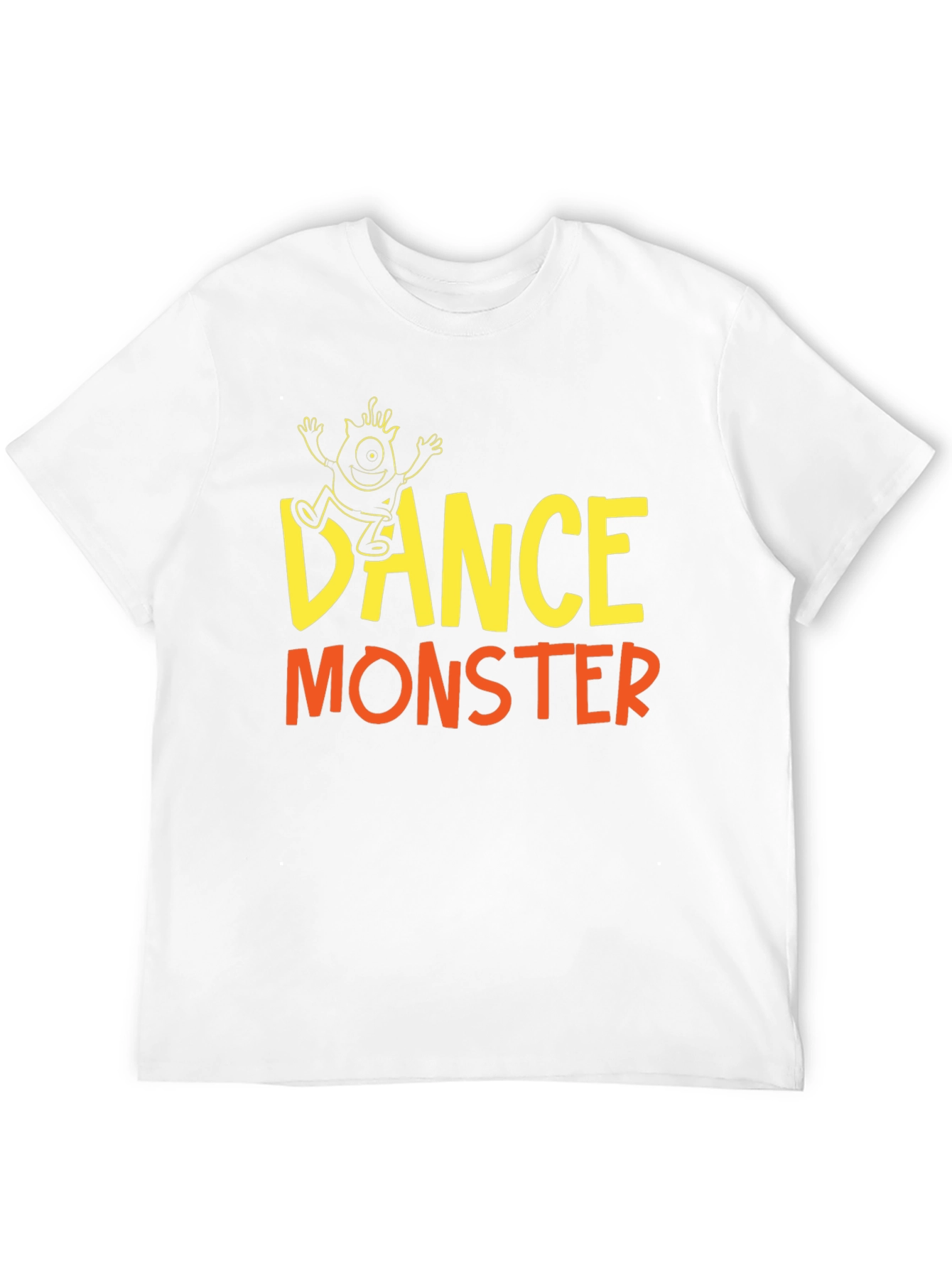 Dance Monster Graphic T-Shirt - Black Cotton Tee