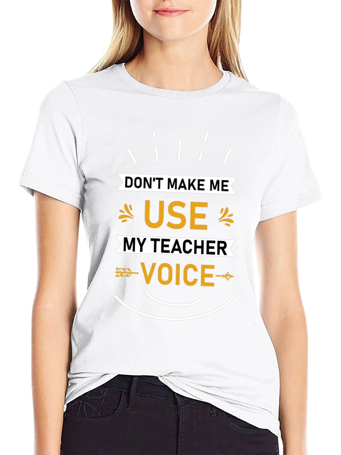 Teacher Voice T-Shirt - Funny Teacher Gift
