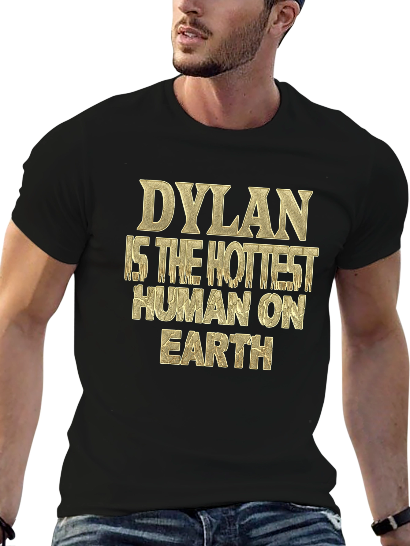 Dylan Hottest Human on Earth Graphic Tee