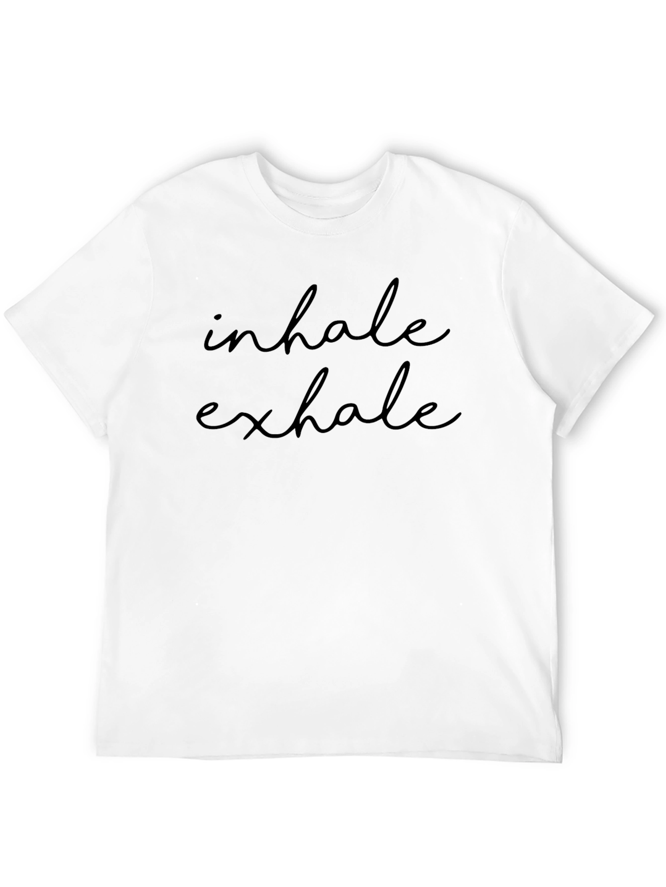 Inhale Exhale Graphic T-Shirt - Relaxed Fit