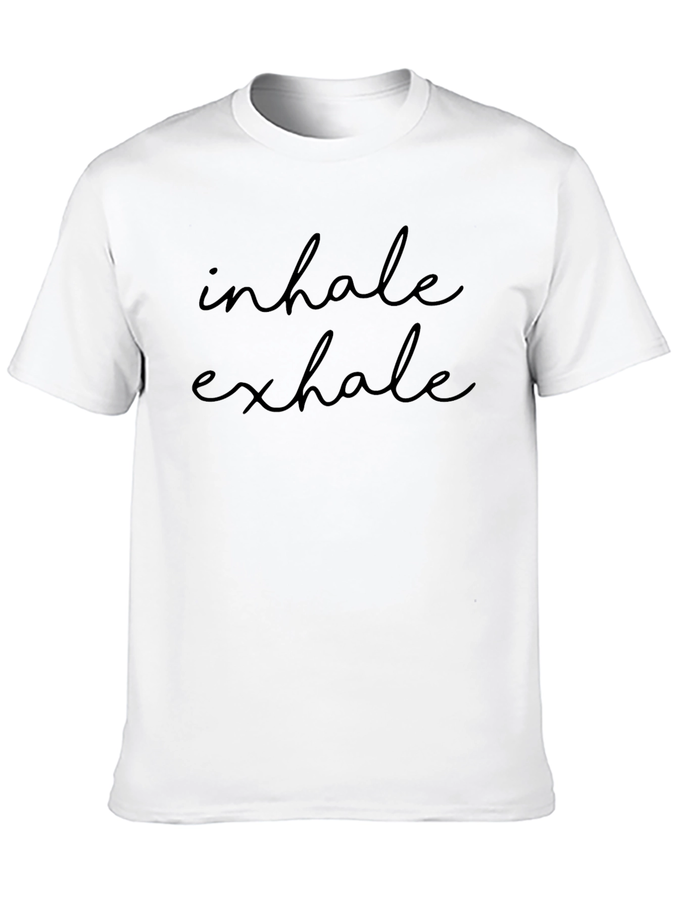 Inhale Exhale Graphic T-Shirt - Relaxed Fit