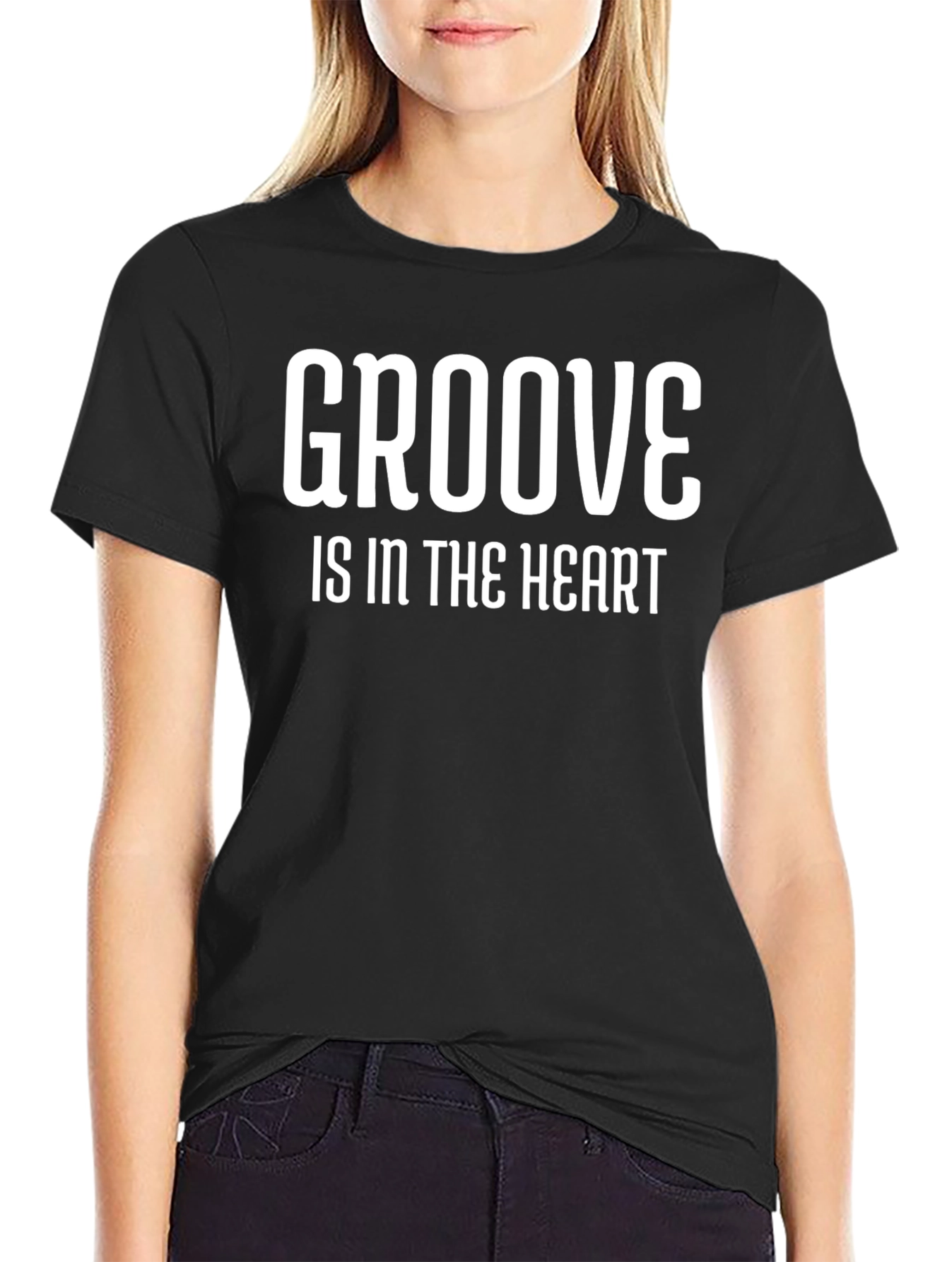 Groove is in The Heart Black T-Shirt