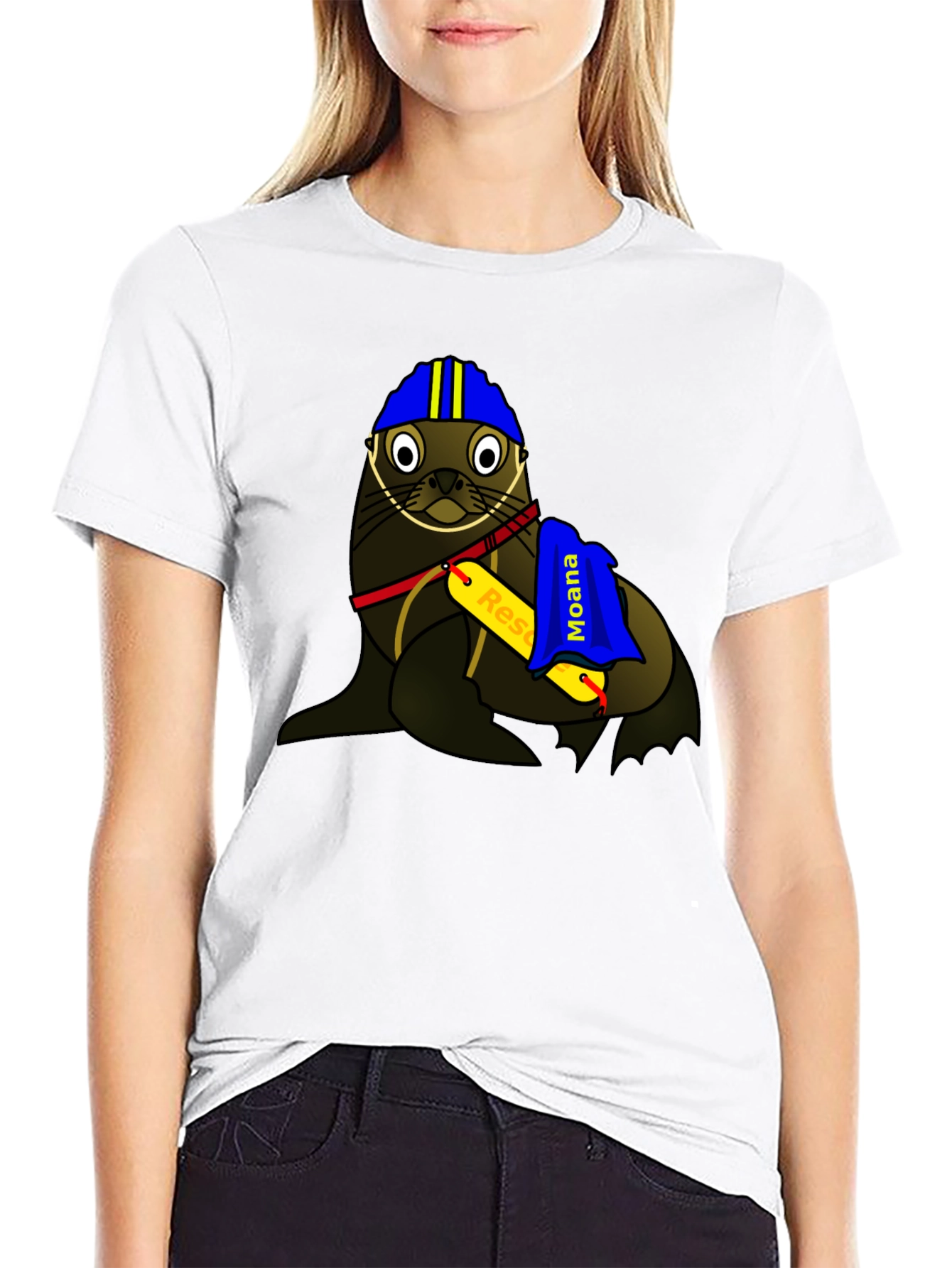 Rescue Seal T-Shirt - Moana Inspired Design