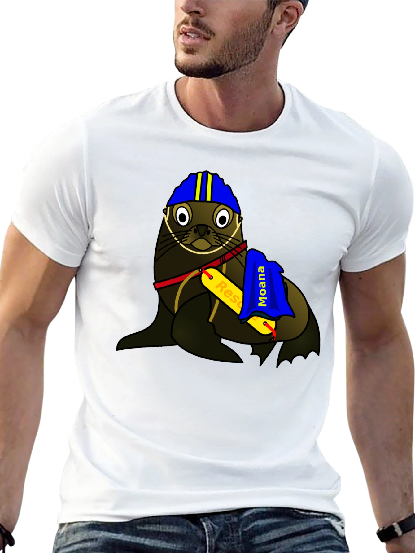 Rescue Seal T-Shirt - Moana Inspired Design