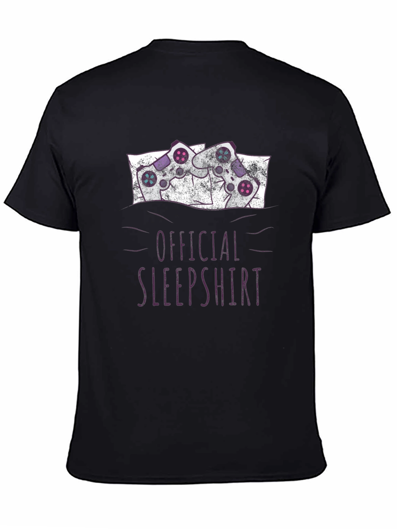 Official Sleepshirt Gamer Tee - Black