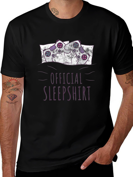Official Sleepshirt Gamer Tee - Black