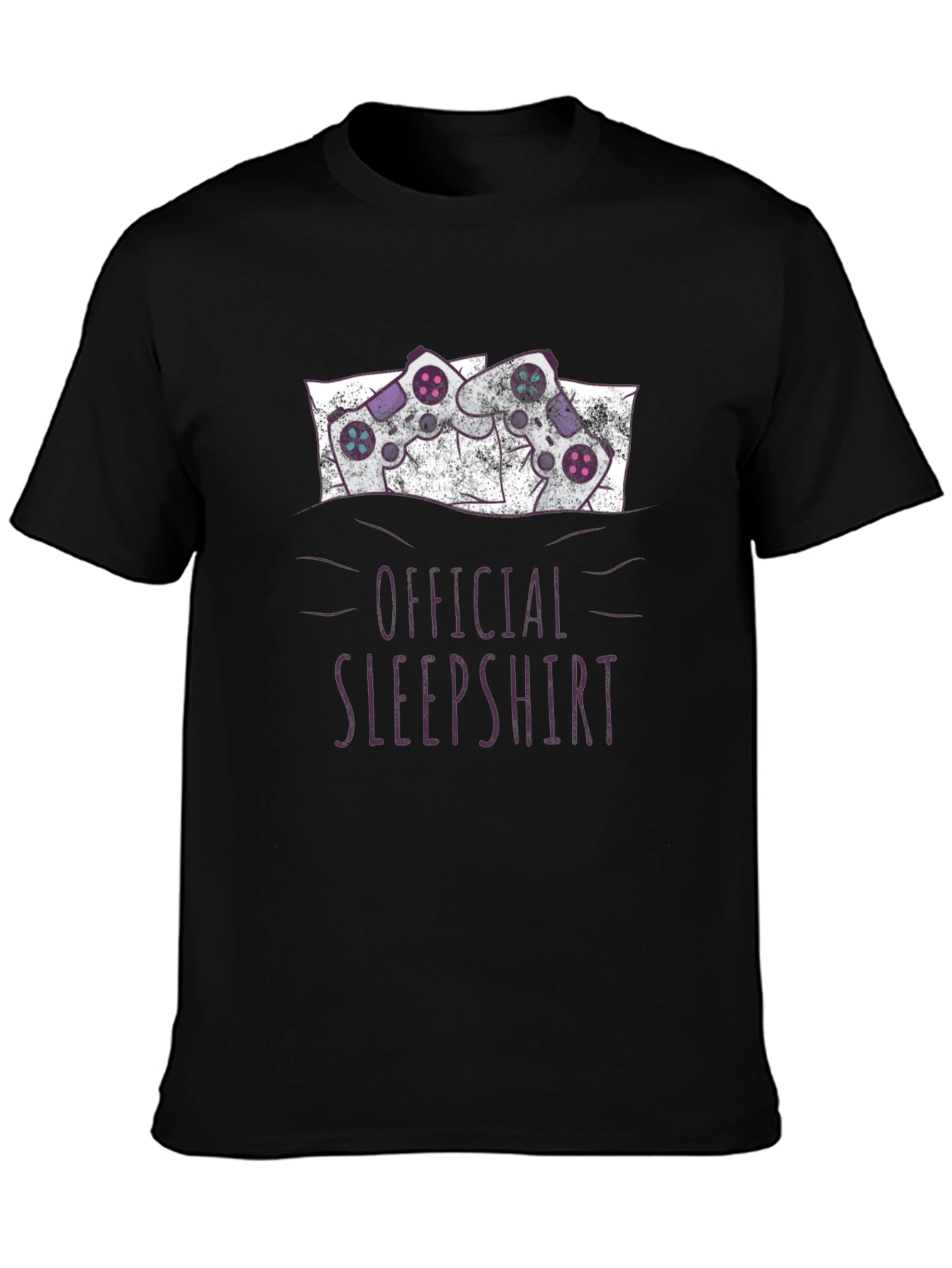 Official Sleepshirt Gamer Tee - Black