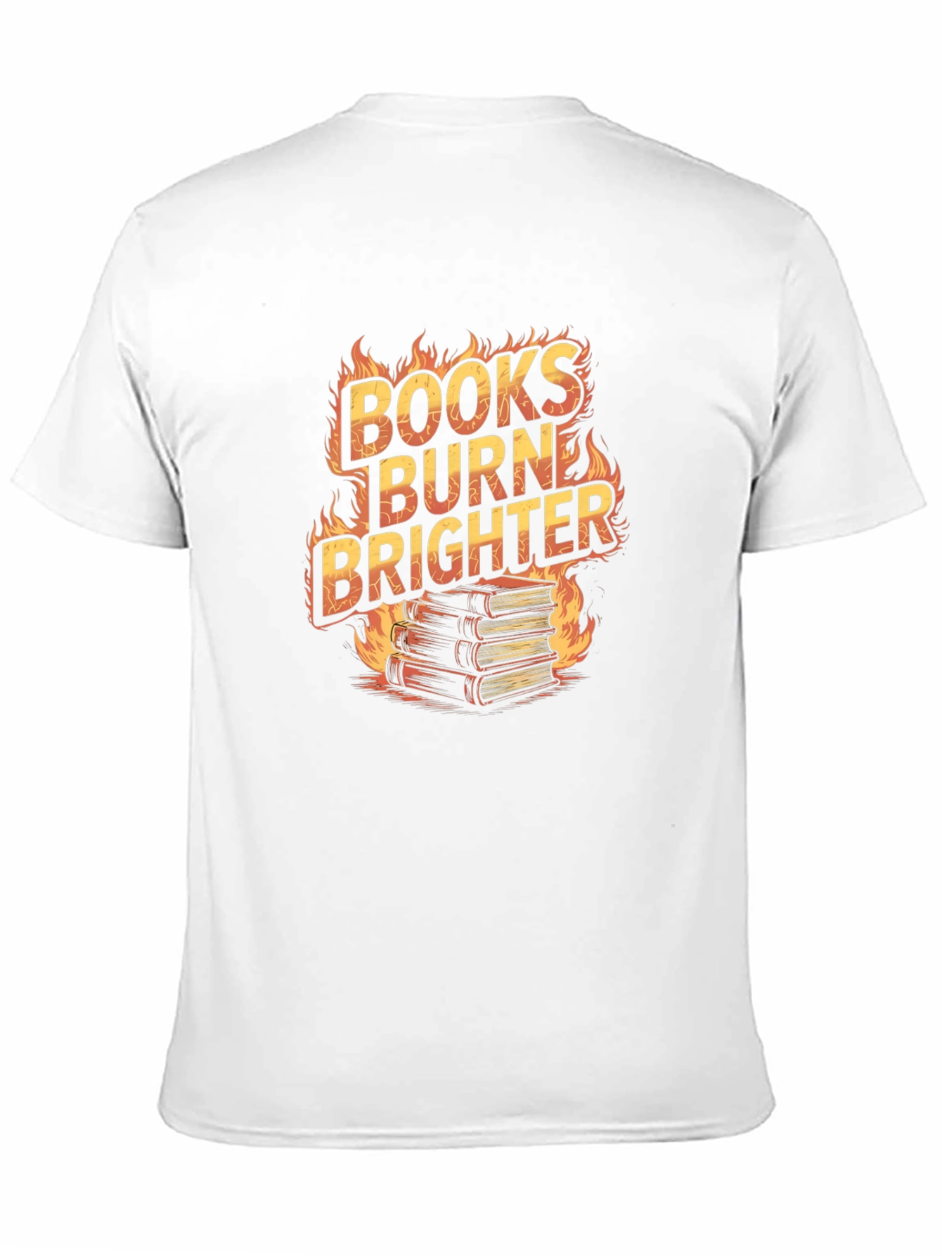 Books Burn Brighter Graphic Tee
