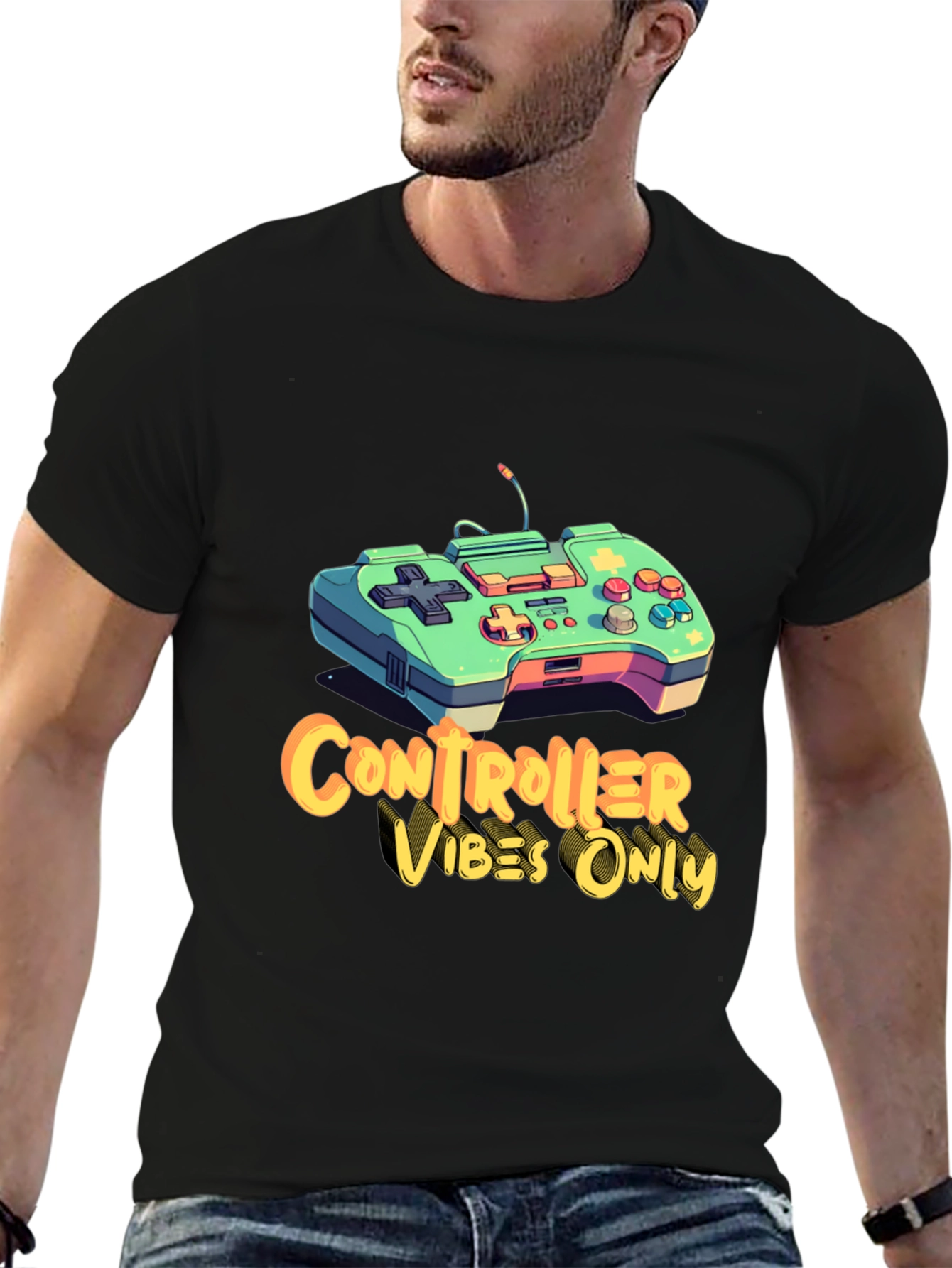 Controller Vibes Only Graphic Tee