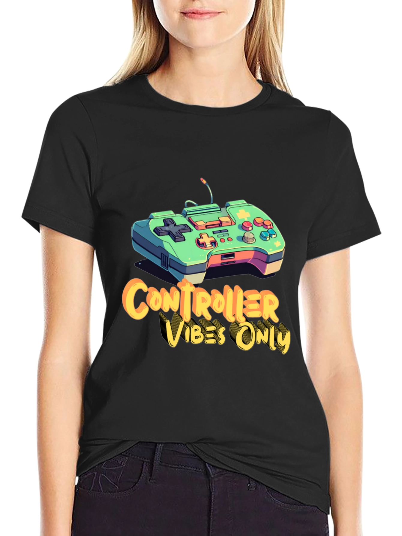 Controller Vibes Only Graphic Tee