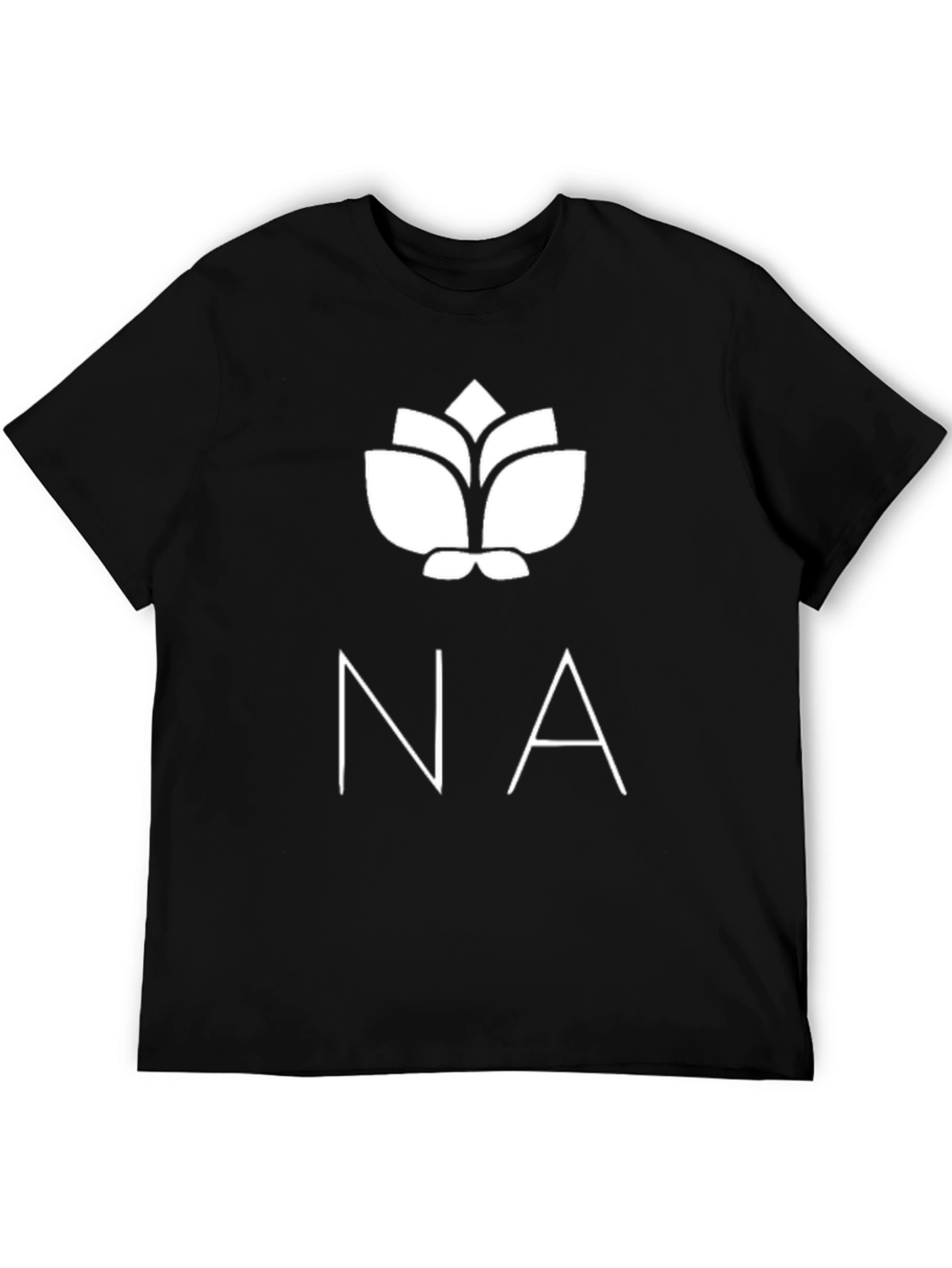 NA Logo Black T-Shirt - Stylish Graphic Tee