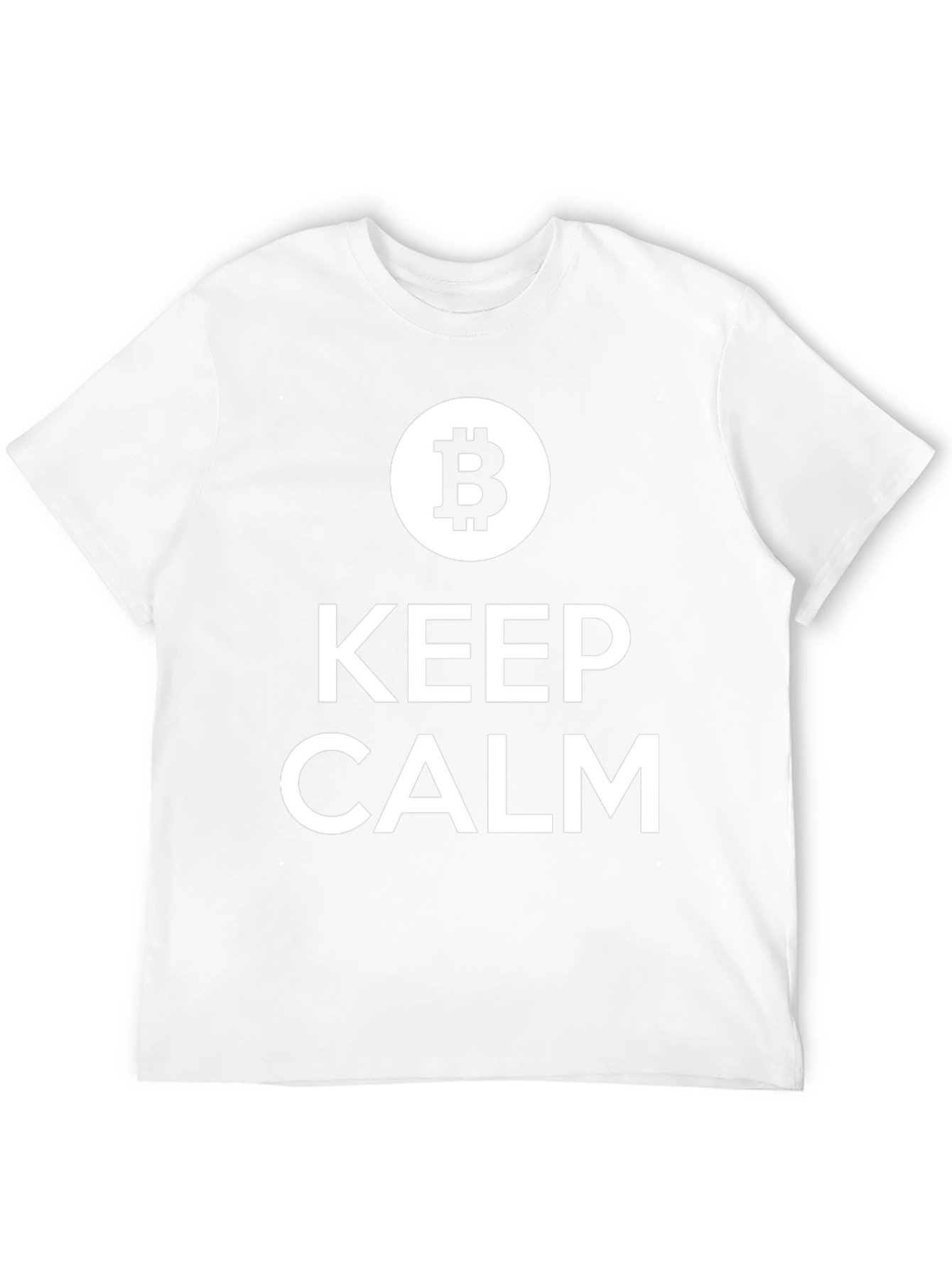 Keep Calm Bitcoin T-Shirt - Crypto Currency Tee