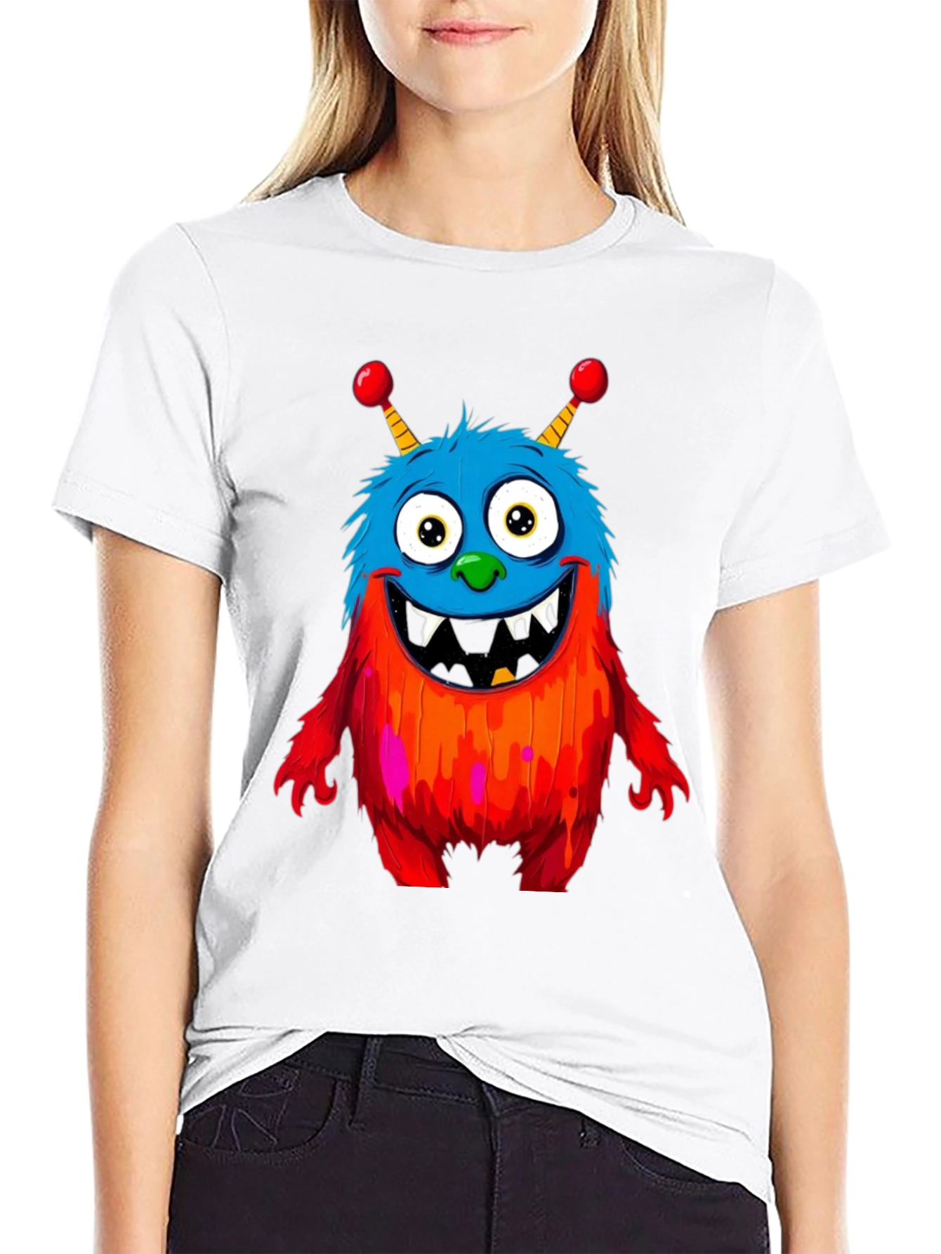 Monster Graphic Tee - Fun & Unique Design
