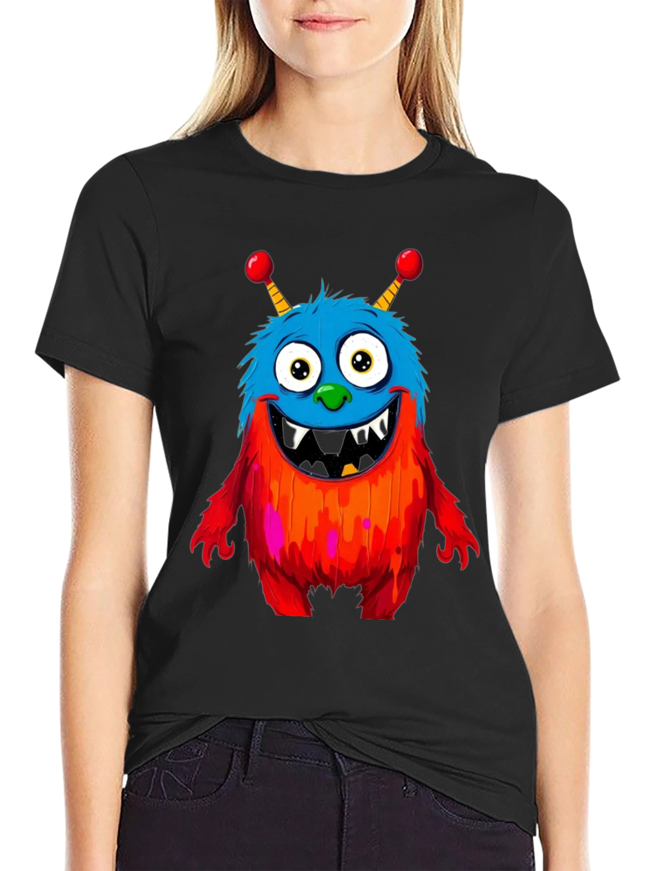 Monster Graphic Tee - Fun & Unique Design