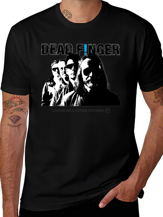 Dead Finger Band T-Shirt | Black Music Tee