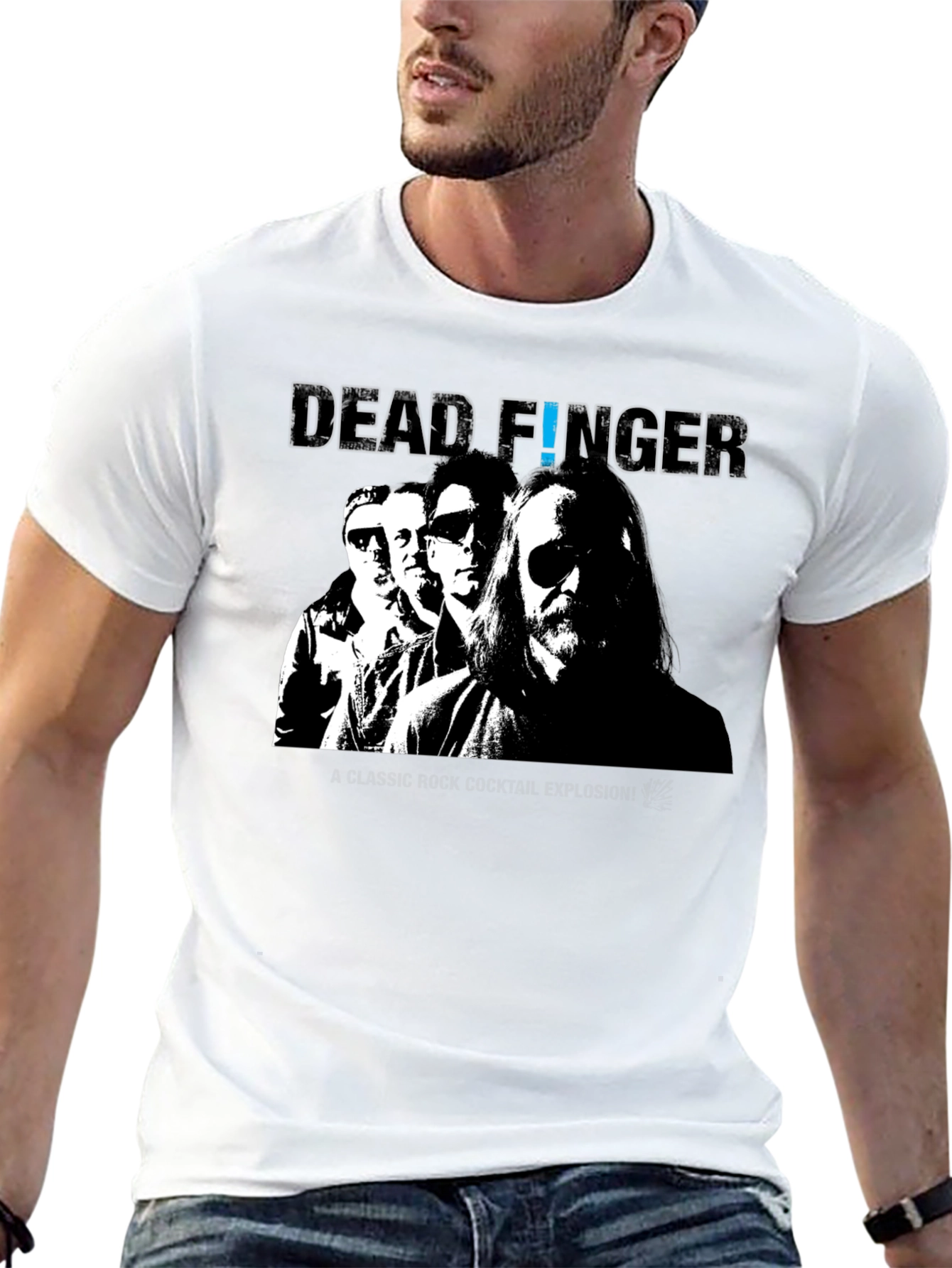 Dead Finger Band T-Shirt | Black Music Tee