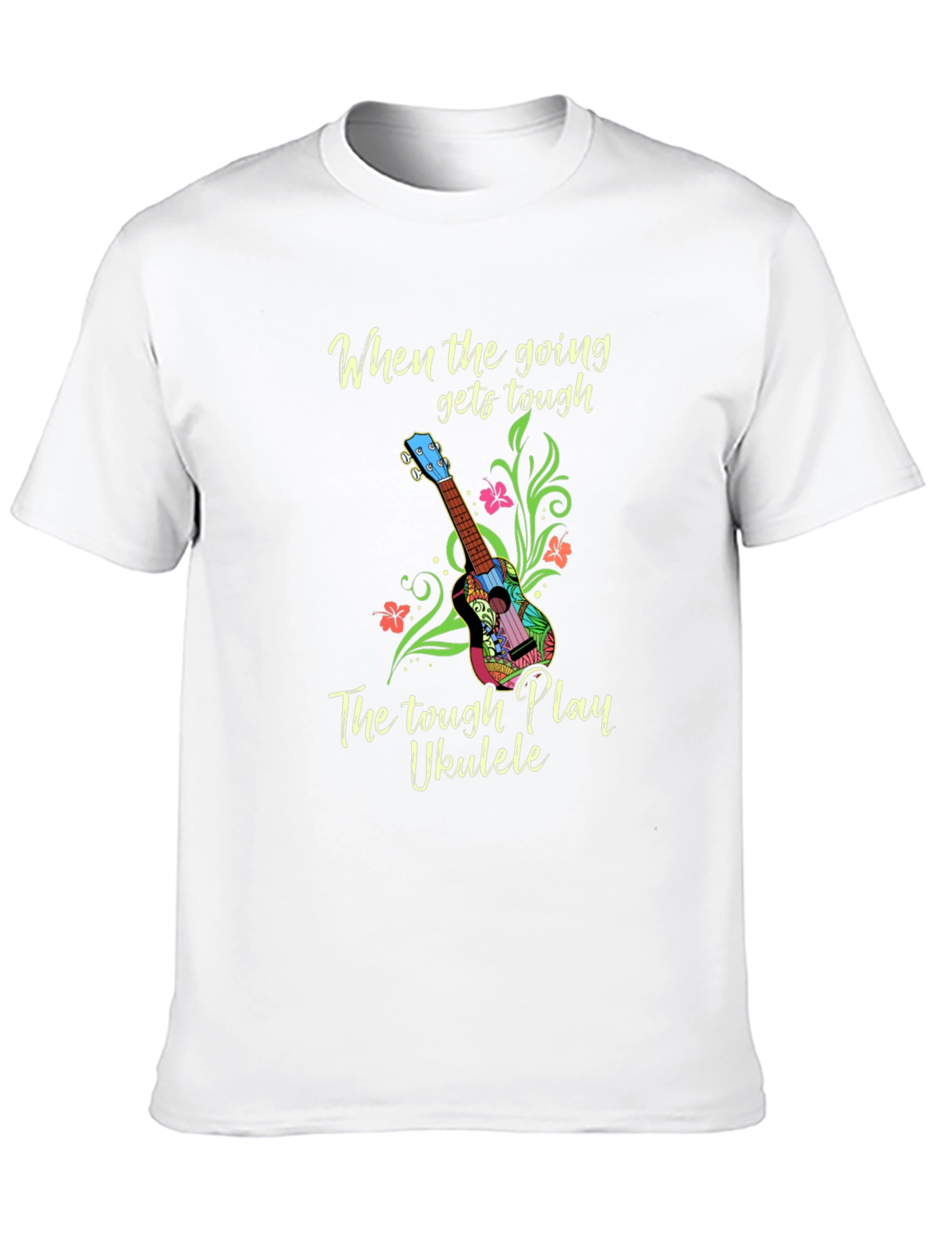 Tough Play Ukulele Graphic Tee