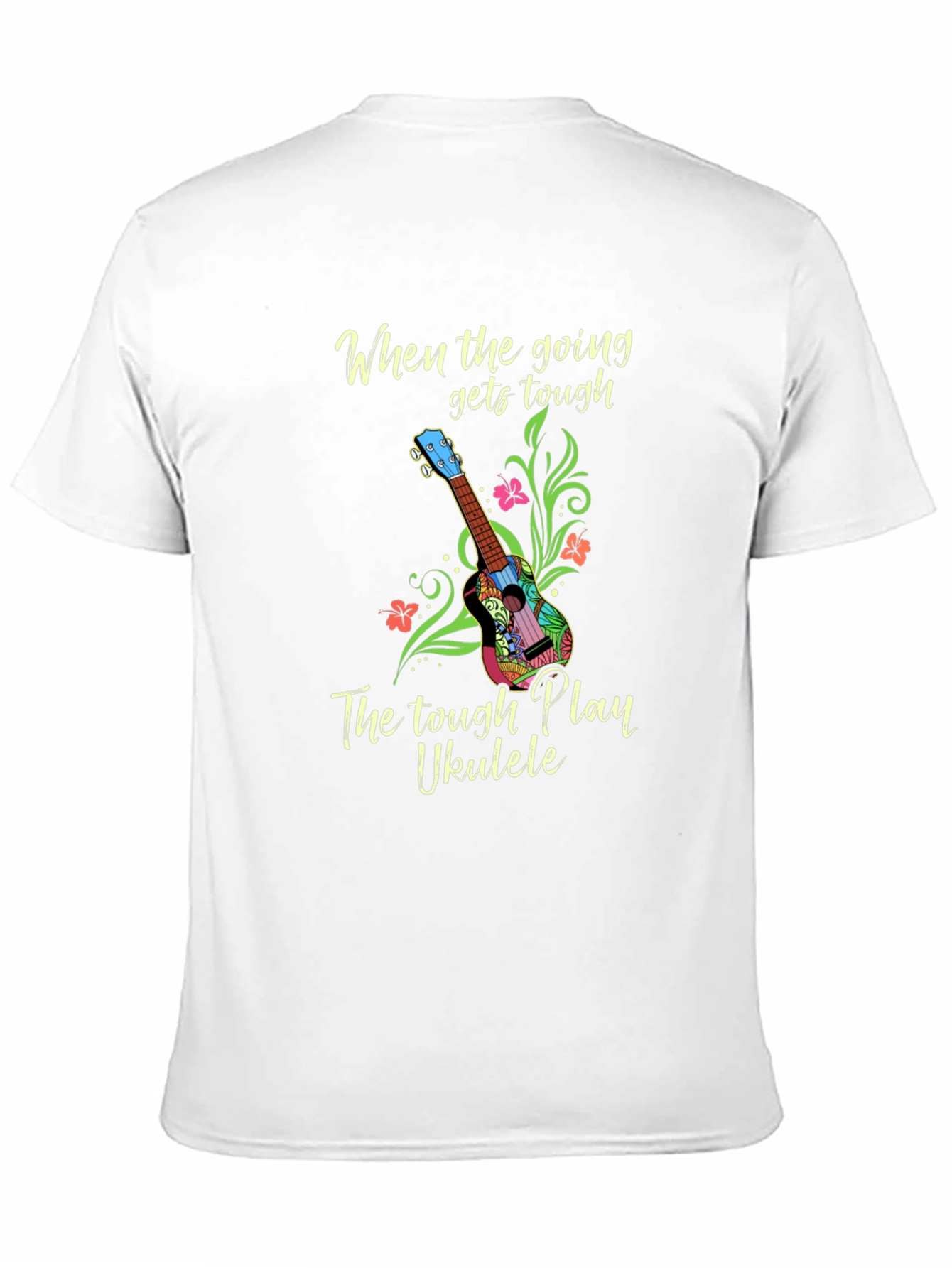 Tough Play Ukulele Graphic Tee