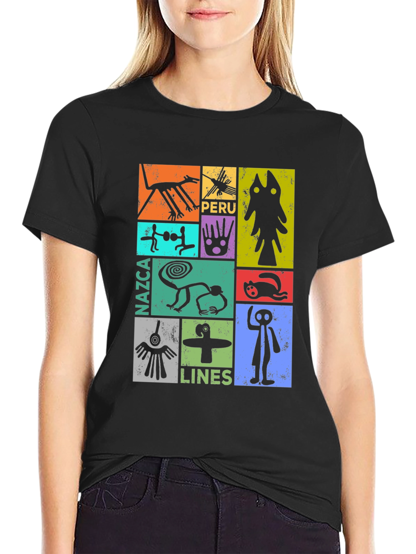 Nazca Lines Graphic T-Shirt