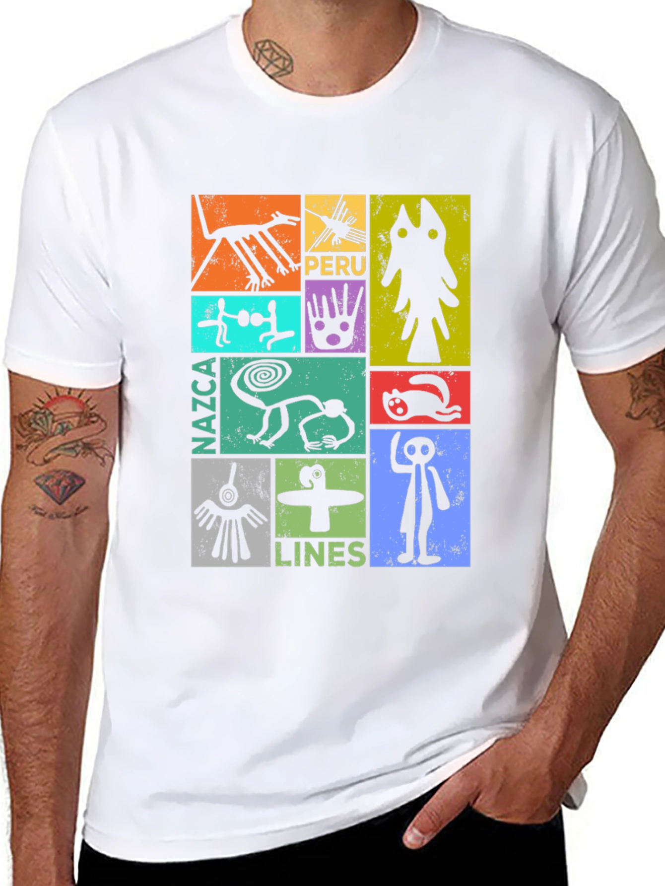 Nazca Lines Graphic T-Shirt