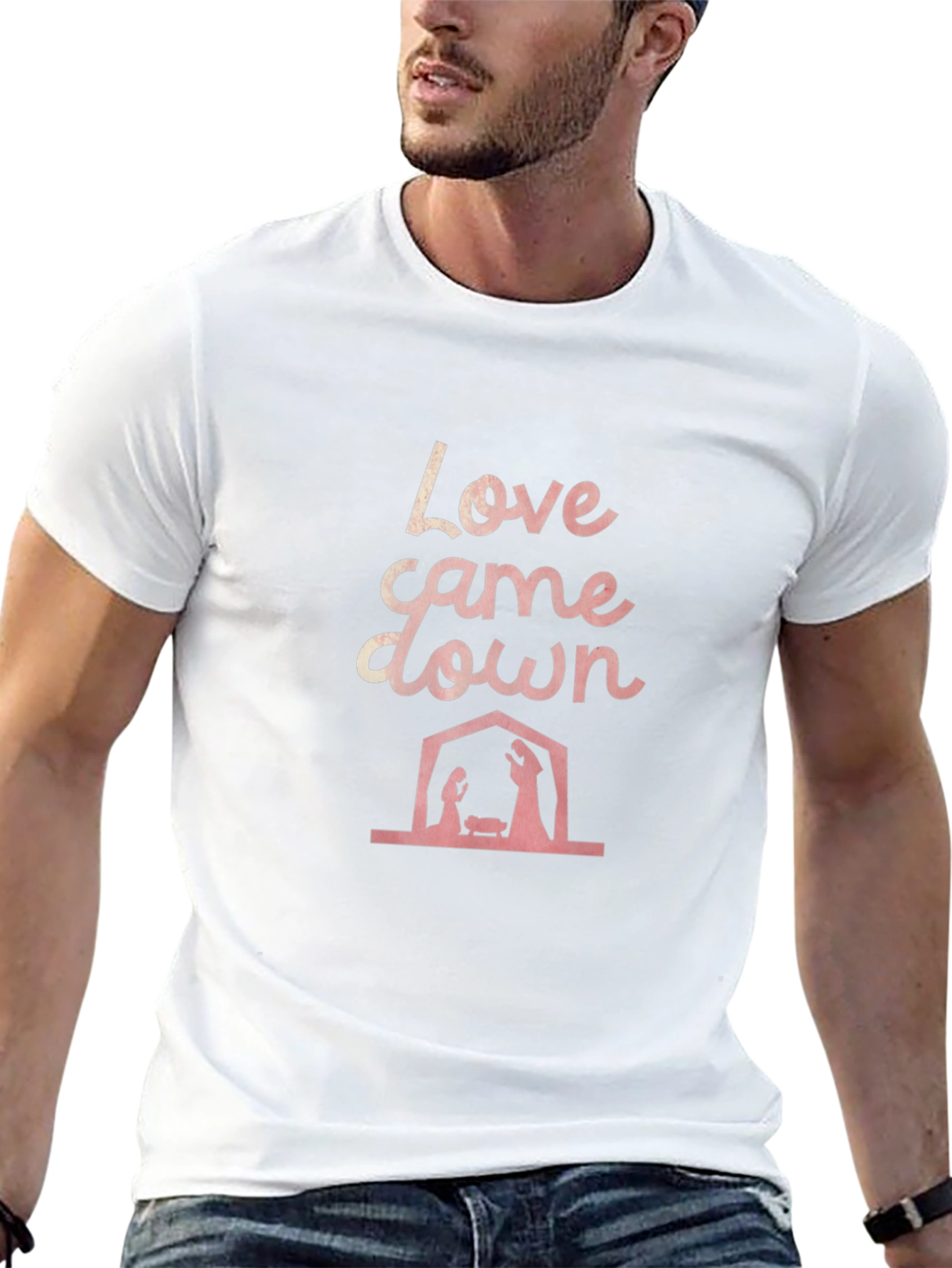 Love Came Down Nativity T-Shirt