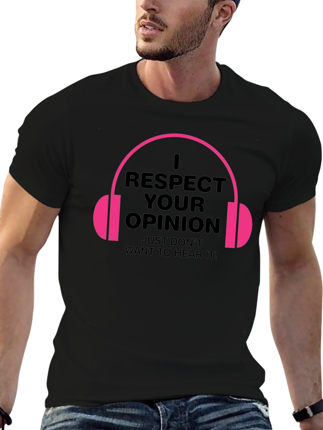 Respect Your Opinion Graphic Tee