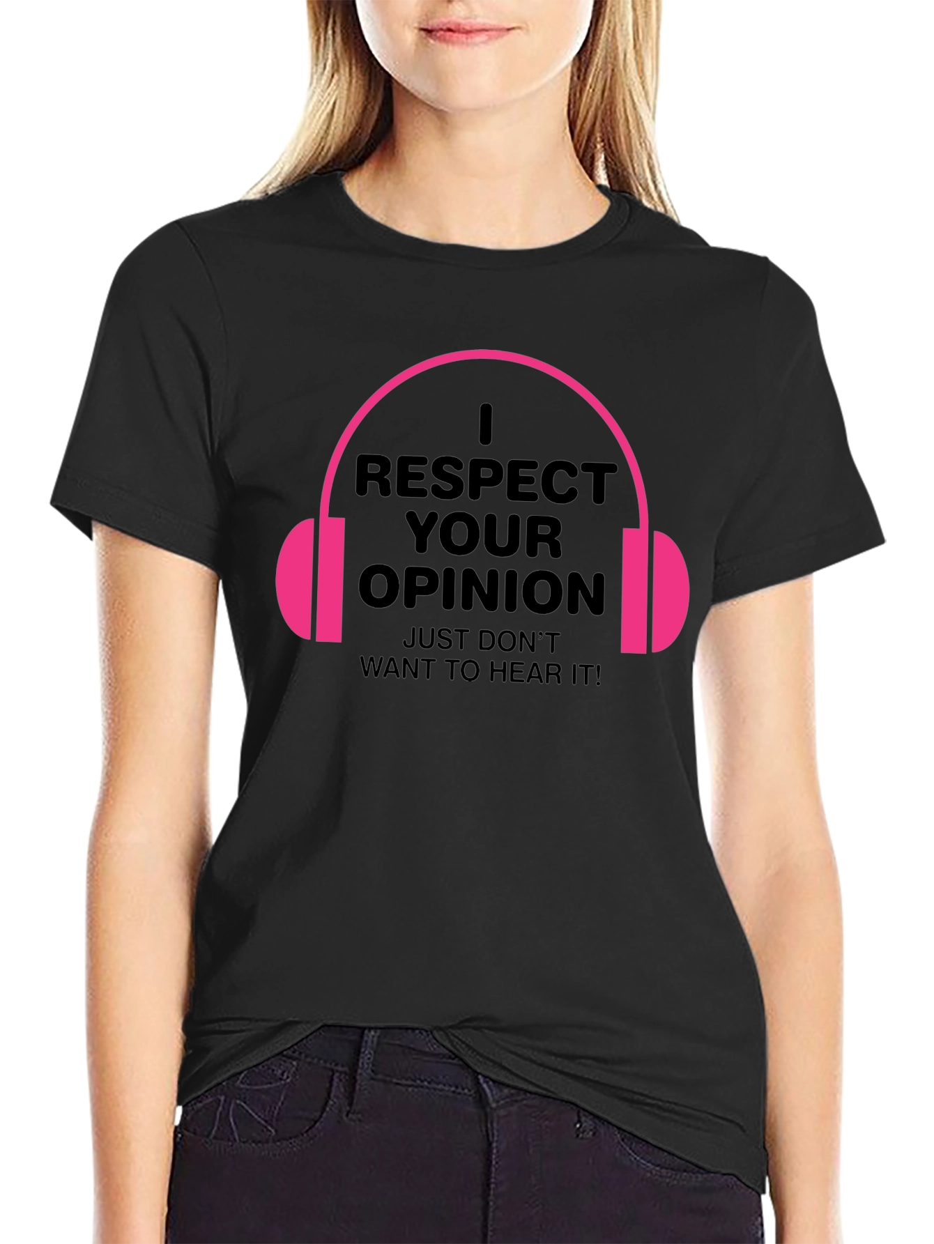 Respect Your Opinion Graphic Tee