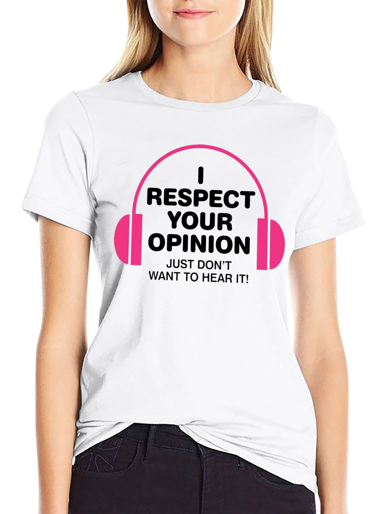 Respect Your Opinion Graphic Tee