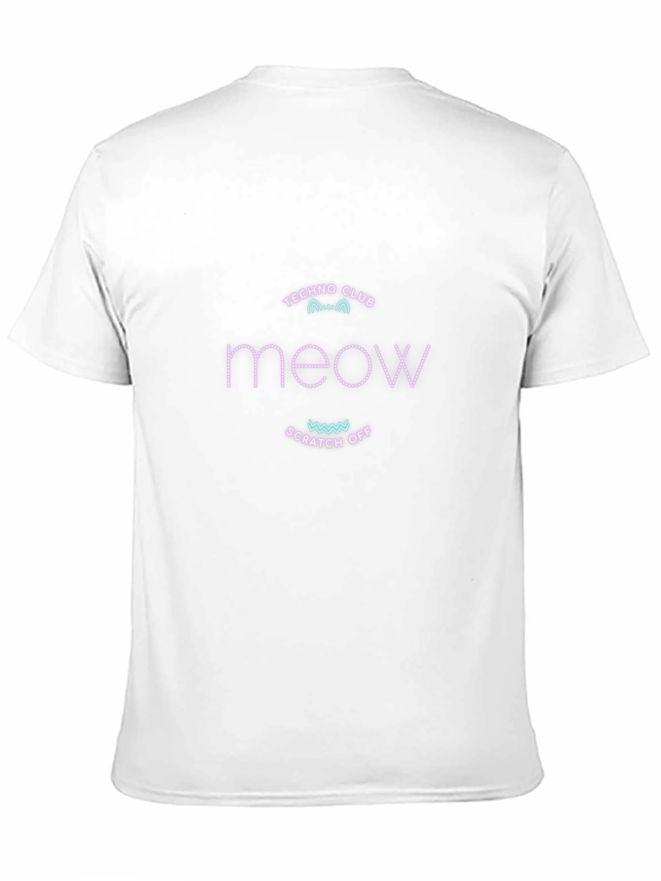 Meow Techno Club Black T-Shirt