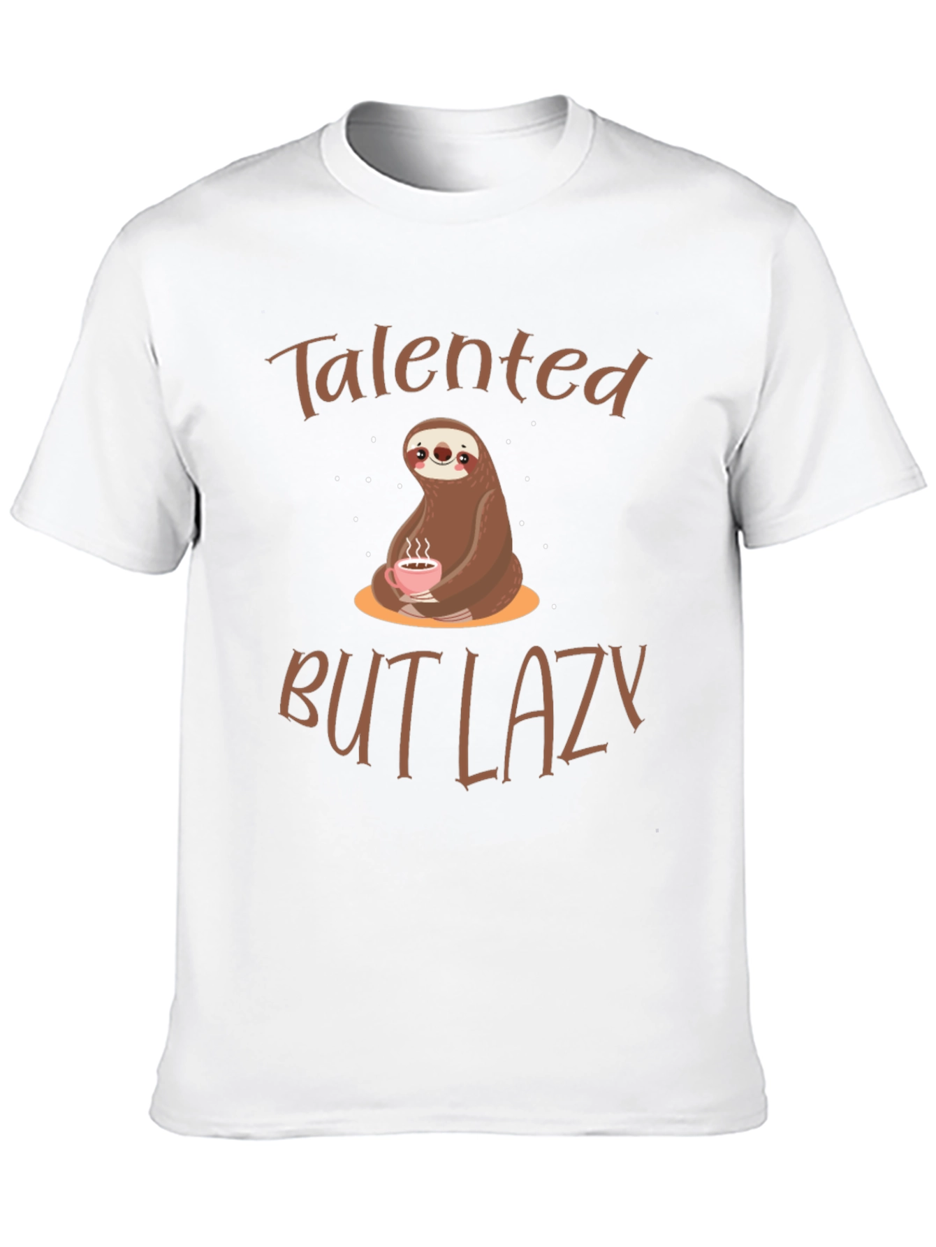 Talented But Lazy Sloth Graphic Tee
