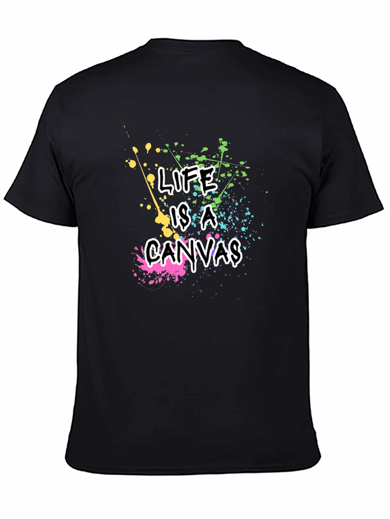 Life is a Canvas Graphic Tee