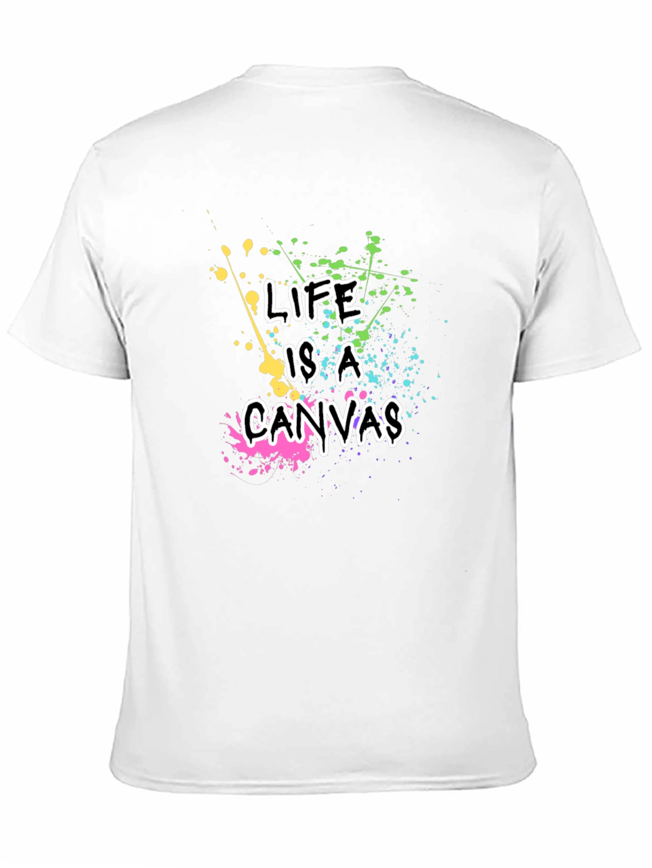 Life is a Canvas Graphic Tee