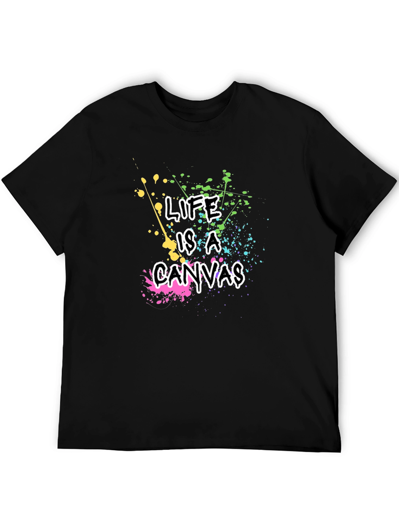 Life is a Canvas Graphic Tee