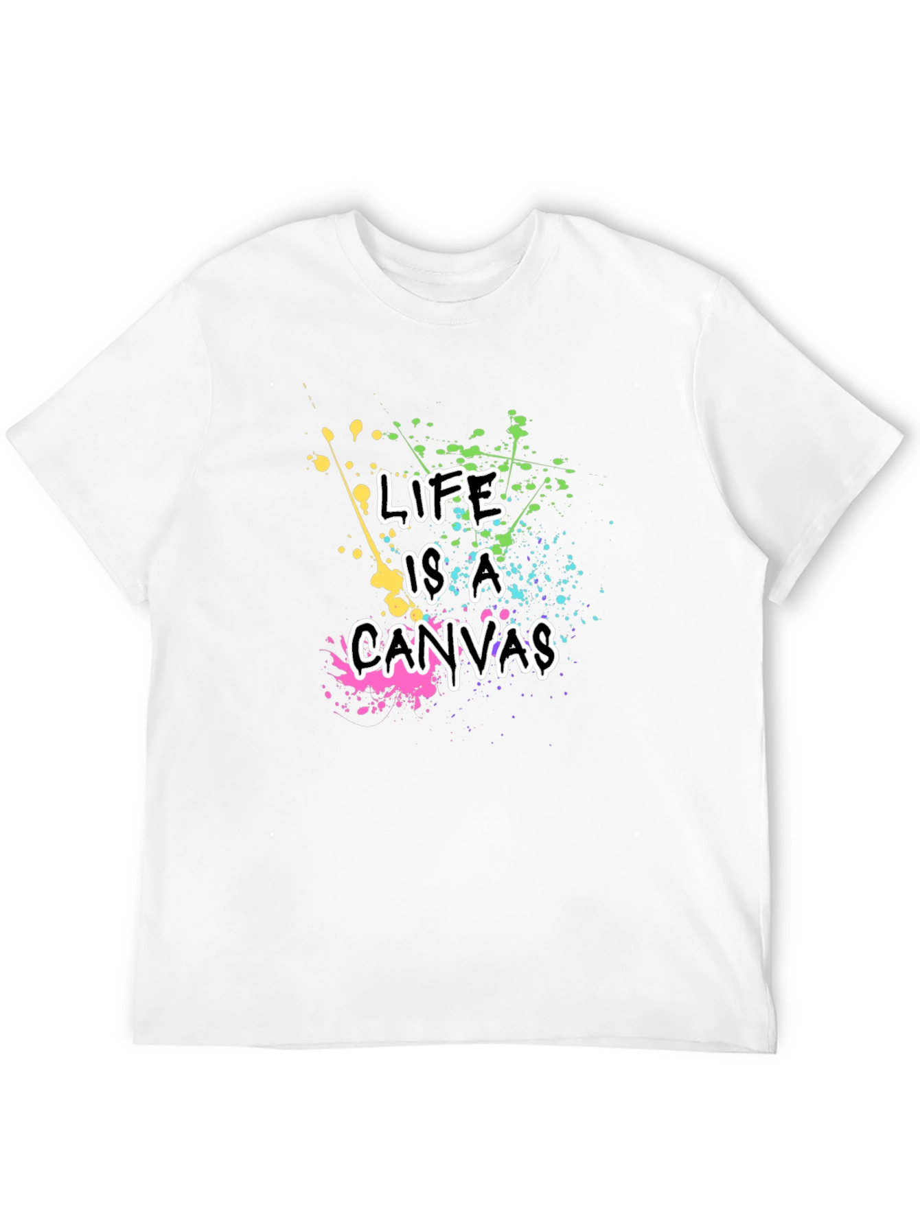 Life is a Canvas Graphic Tee