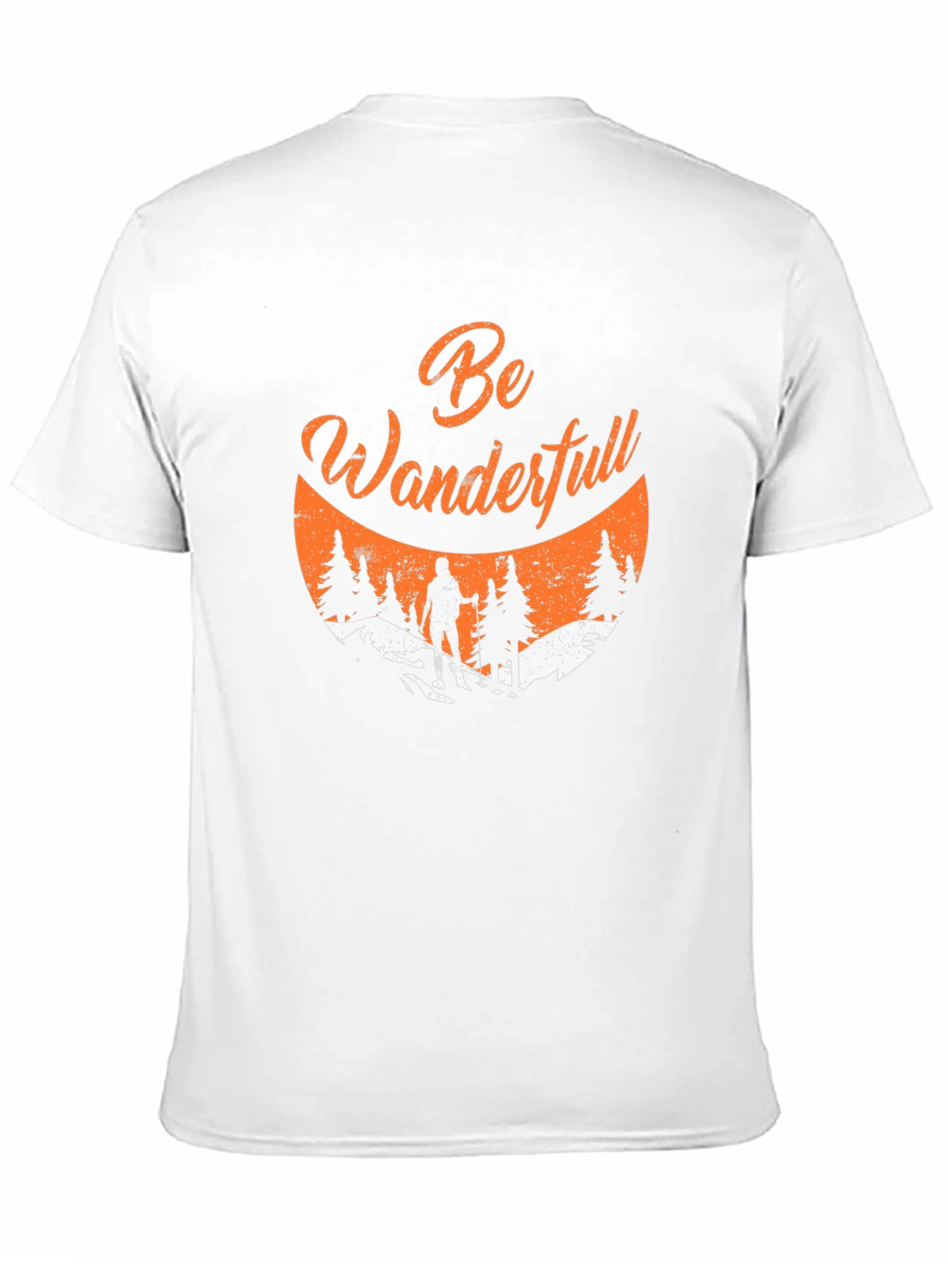 Be Wanderfull Black Graphic Tee