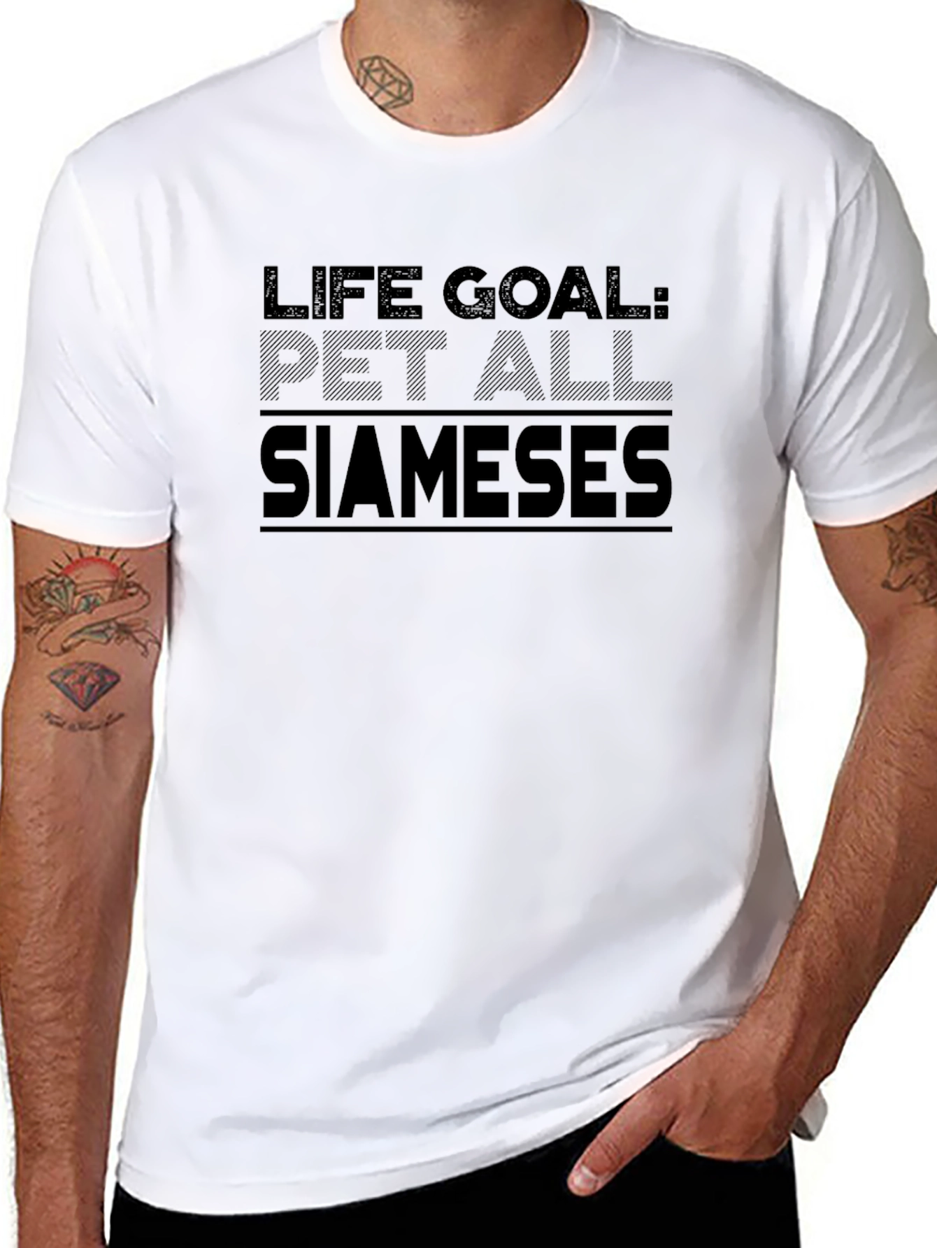 Life Goal: Pet All Siamese T-Shirt