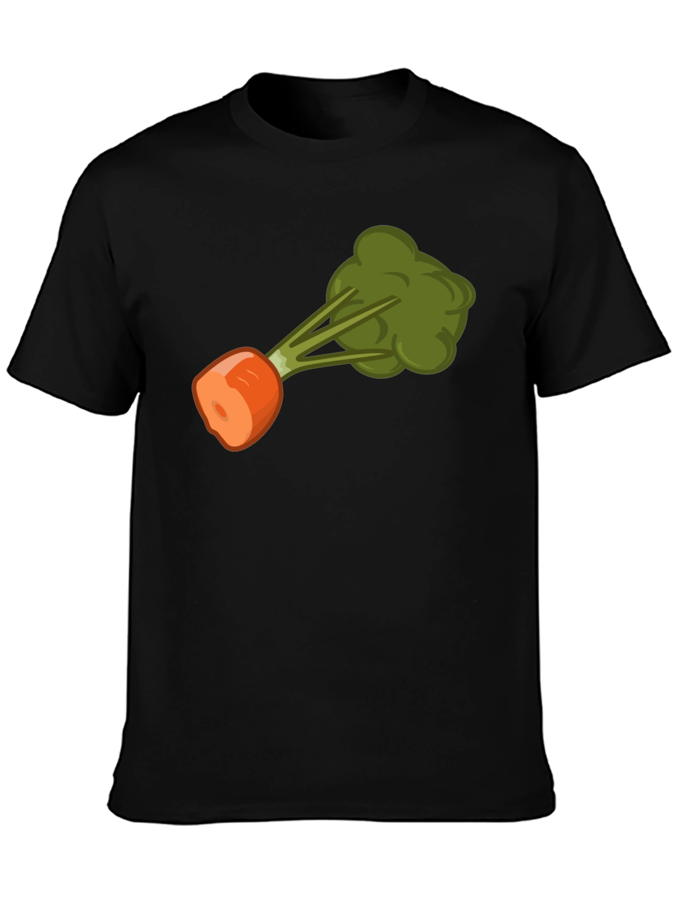 Funny Carrot Fart T-Shirt - Adult Humor Tee