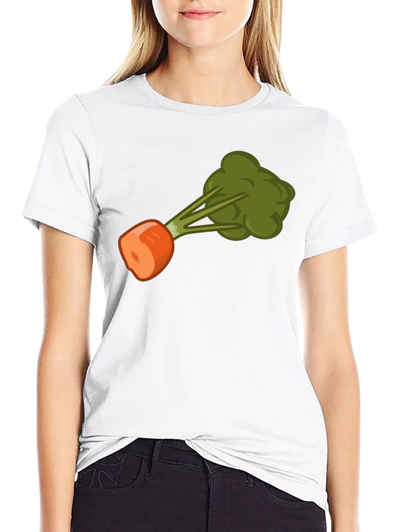 Funny Carrot Fart T-Shirt - Adult Humor Tee