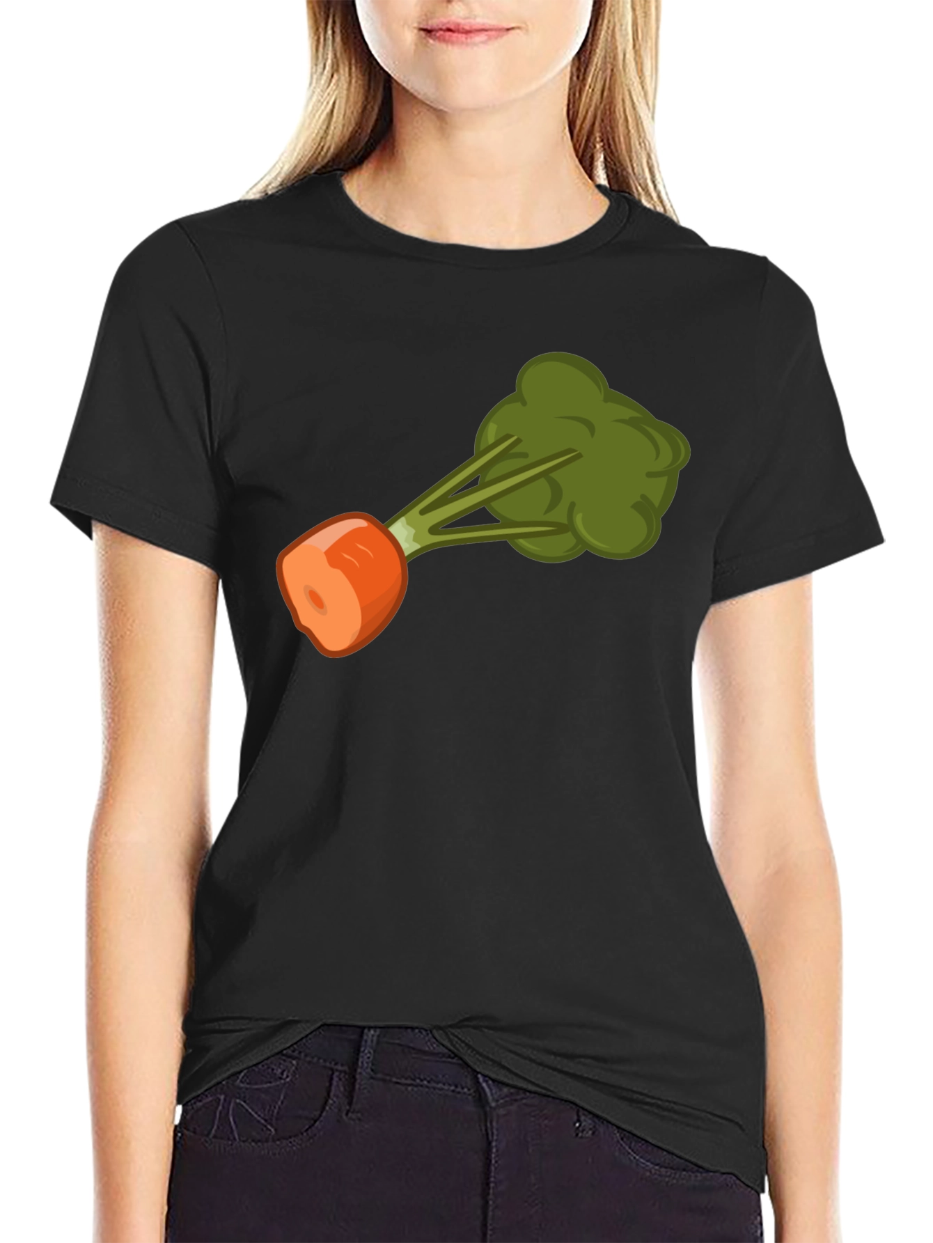 Funny Carrot Fart T-Shirt - Adult Humor Tee