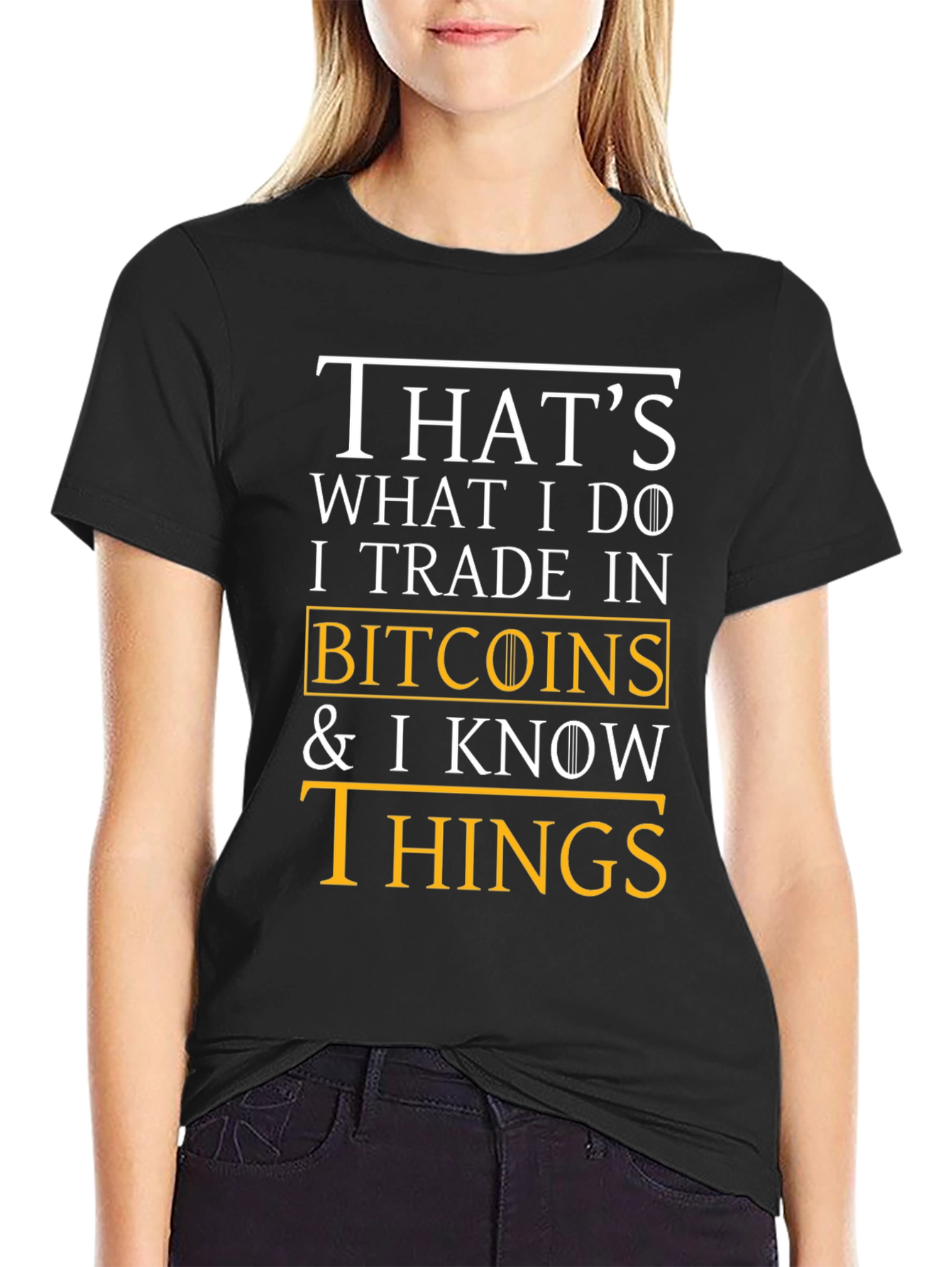 Bitcoin Trader Novelty T-Shirt